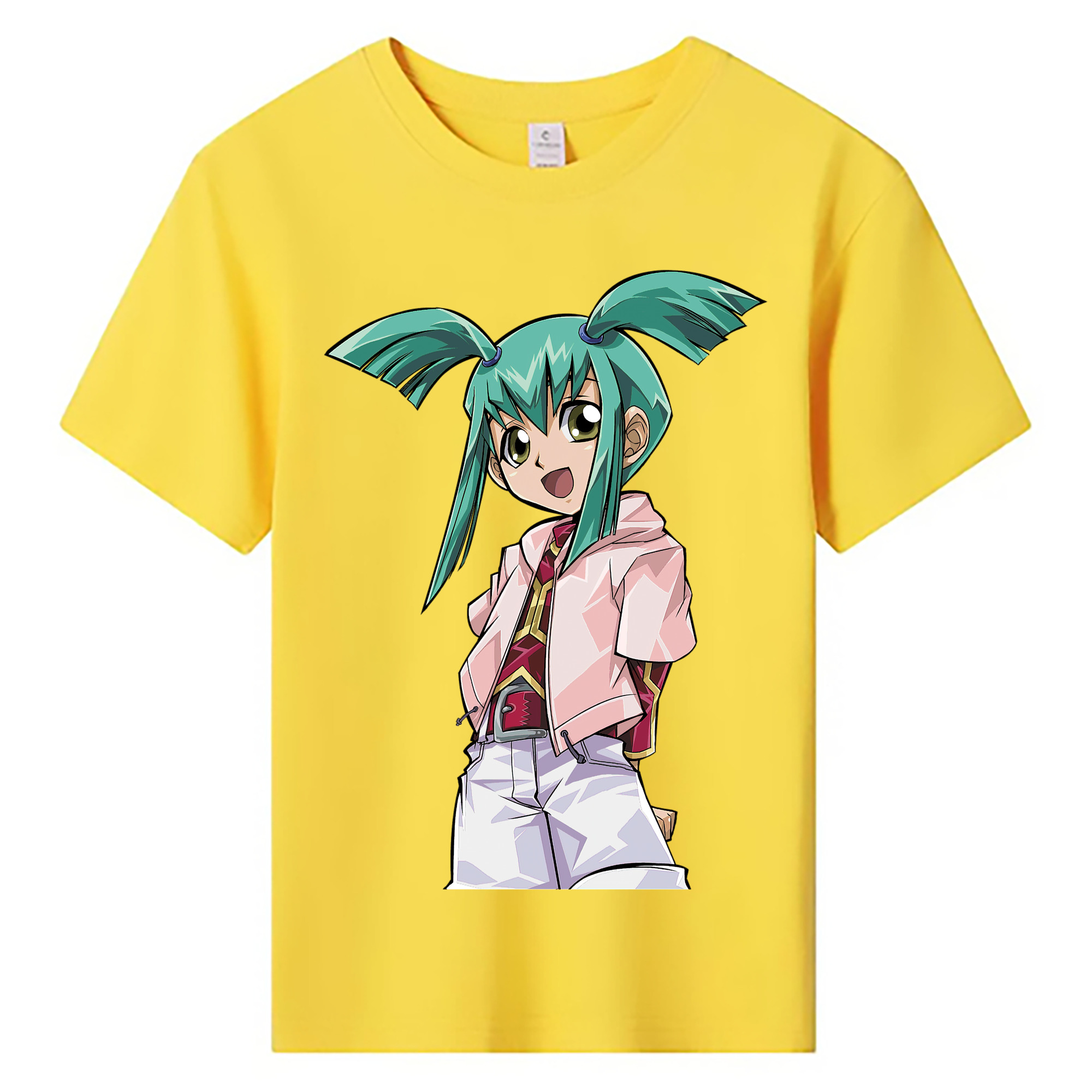 （画像用） 遊☆戯☆王 Yu-Gi-Oh! 綿100％キッズTシャツ（フロントプリント）