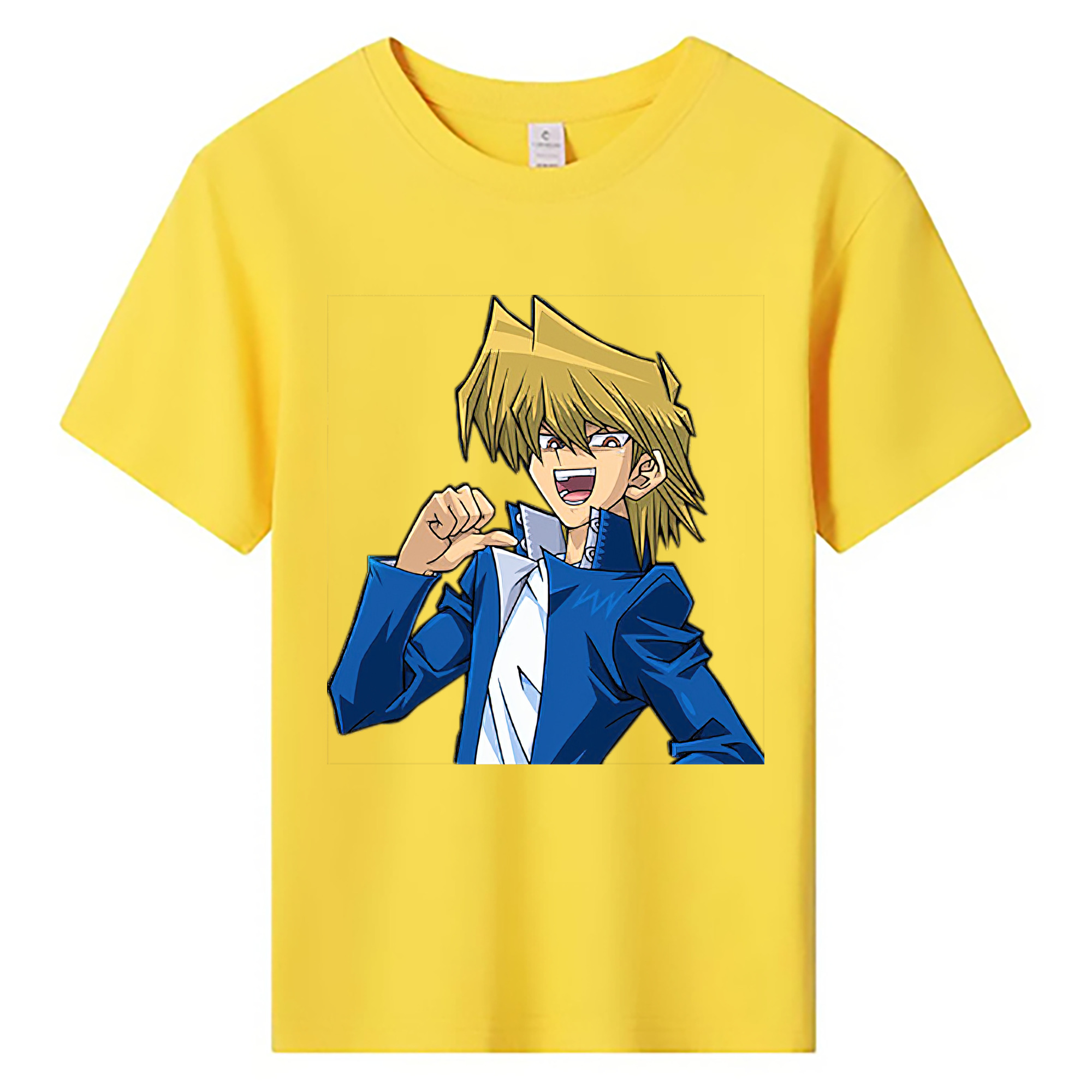 （画像用） 遊☆戯☆王 Yu-Gi-Oh! 綿100％キッズTシャツ（フロントプリント）