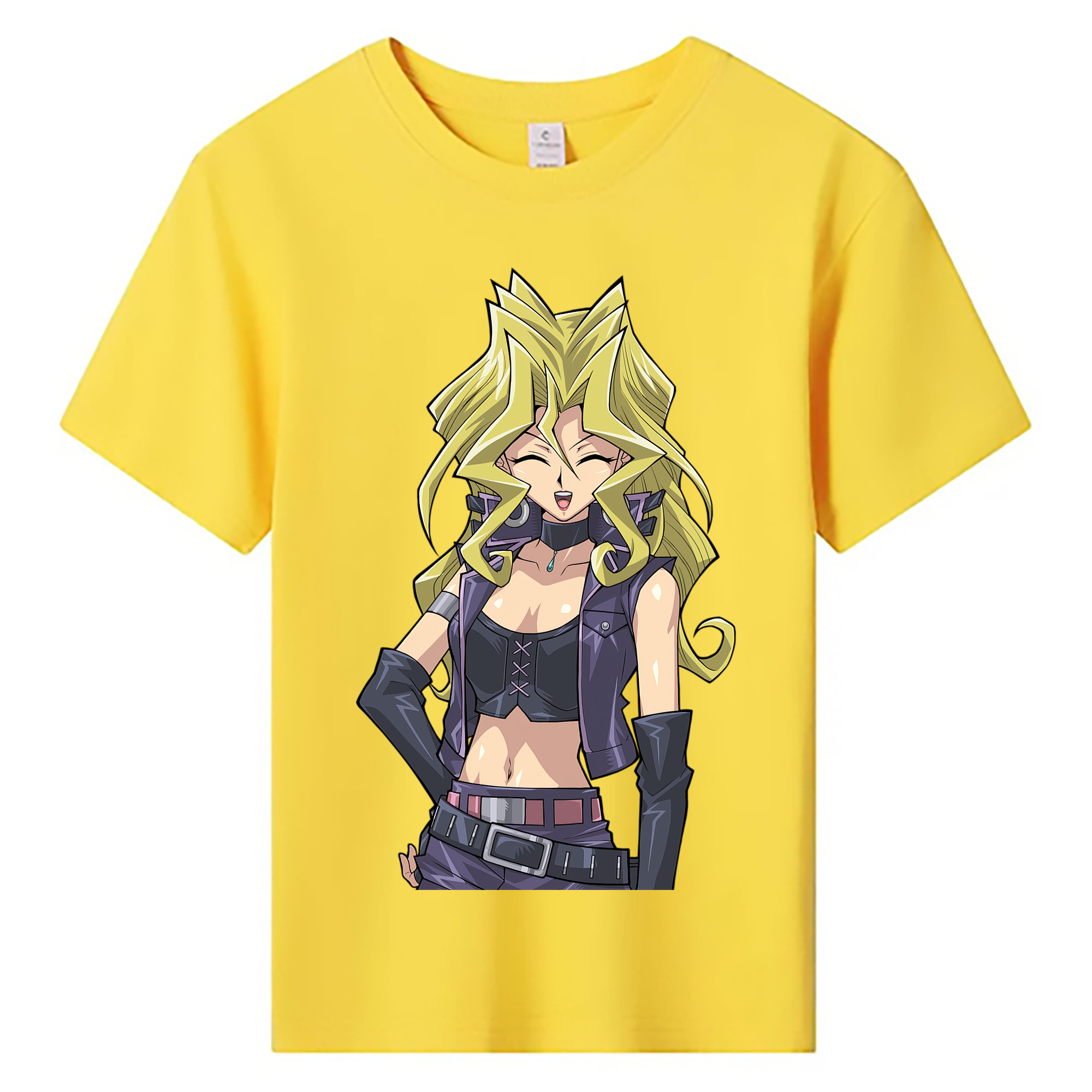 （画像用） 遊☆戯☆王 Yu-Gi-Oh! 綿100％キッズTシャツ（フロントプリント）