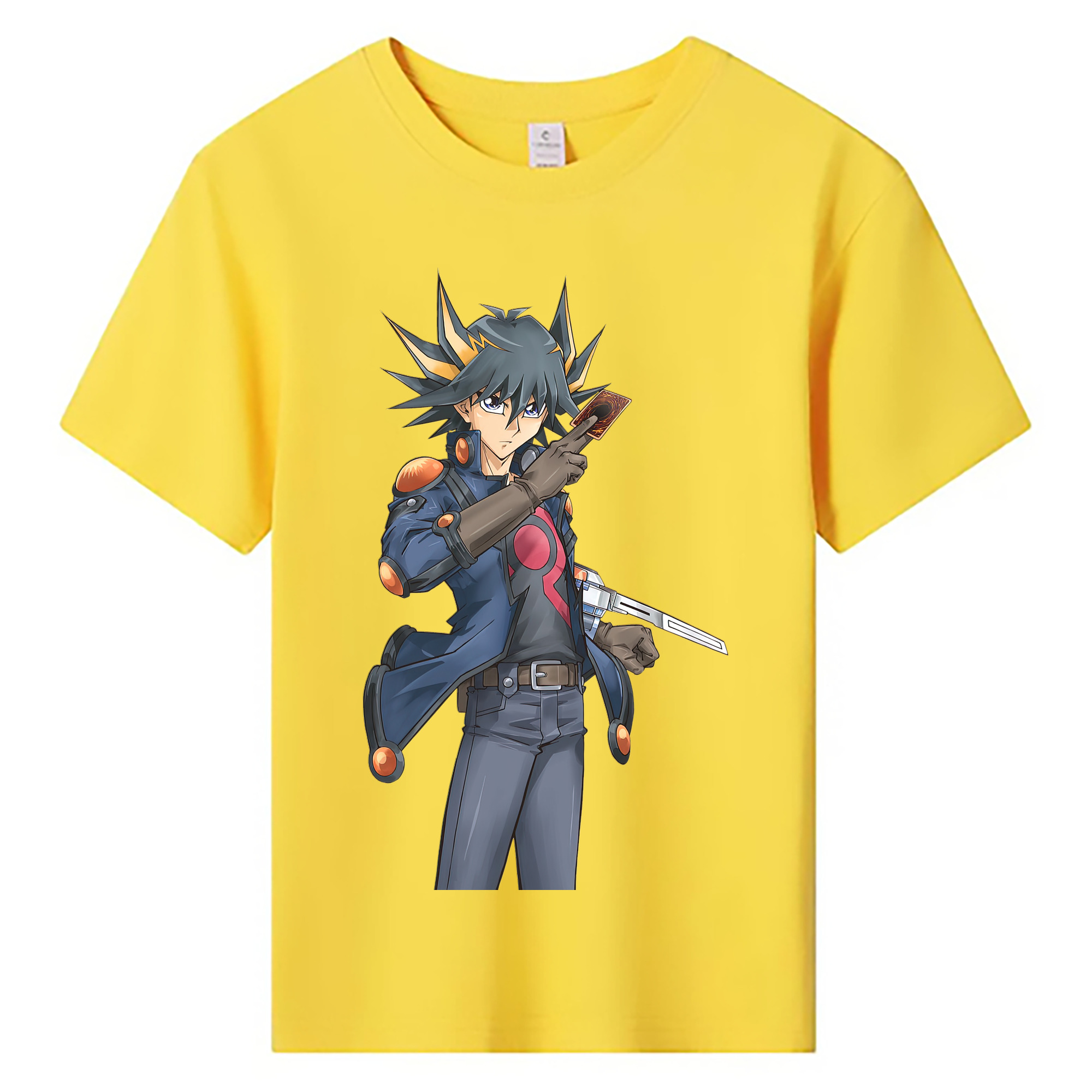 （画像用） 遊☆戯☆王 Yu-Gi-Oh! 綿100％キッズTシャツ（フロントプリント）