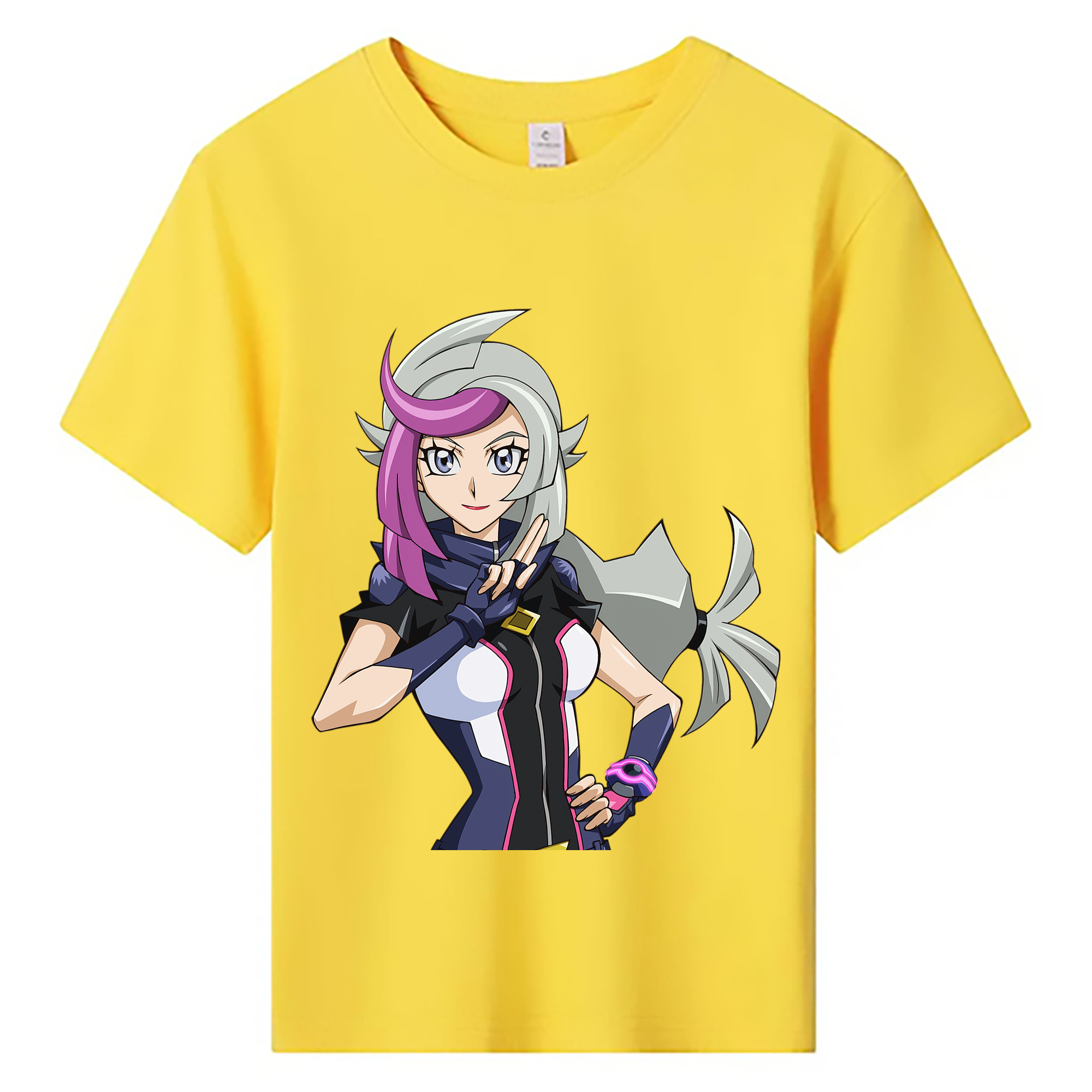 （画像用） 遊☆戯☆王 Yu-Gi-Oh! 綿100％キッズTシャツ（フロントプリント）