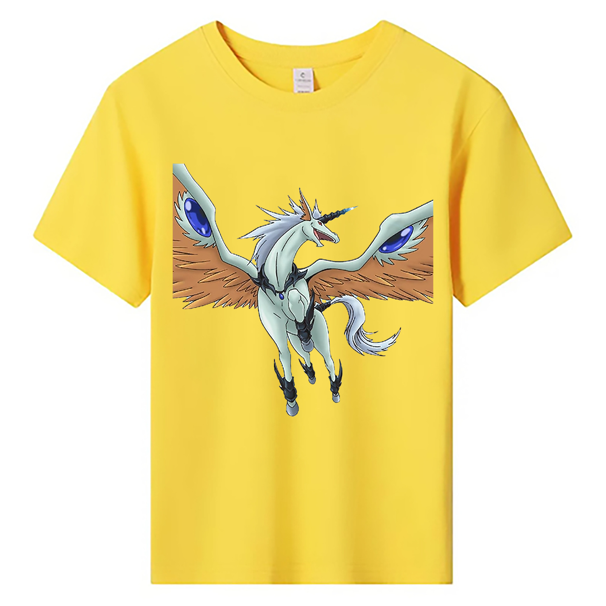 （画像用） 遊☆戯☆王 Yu-Gi-Oh! 綿100％キッズTシャツ（フロントプリント）