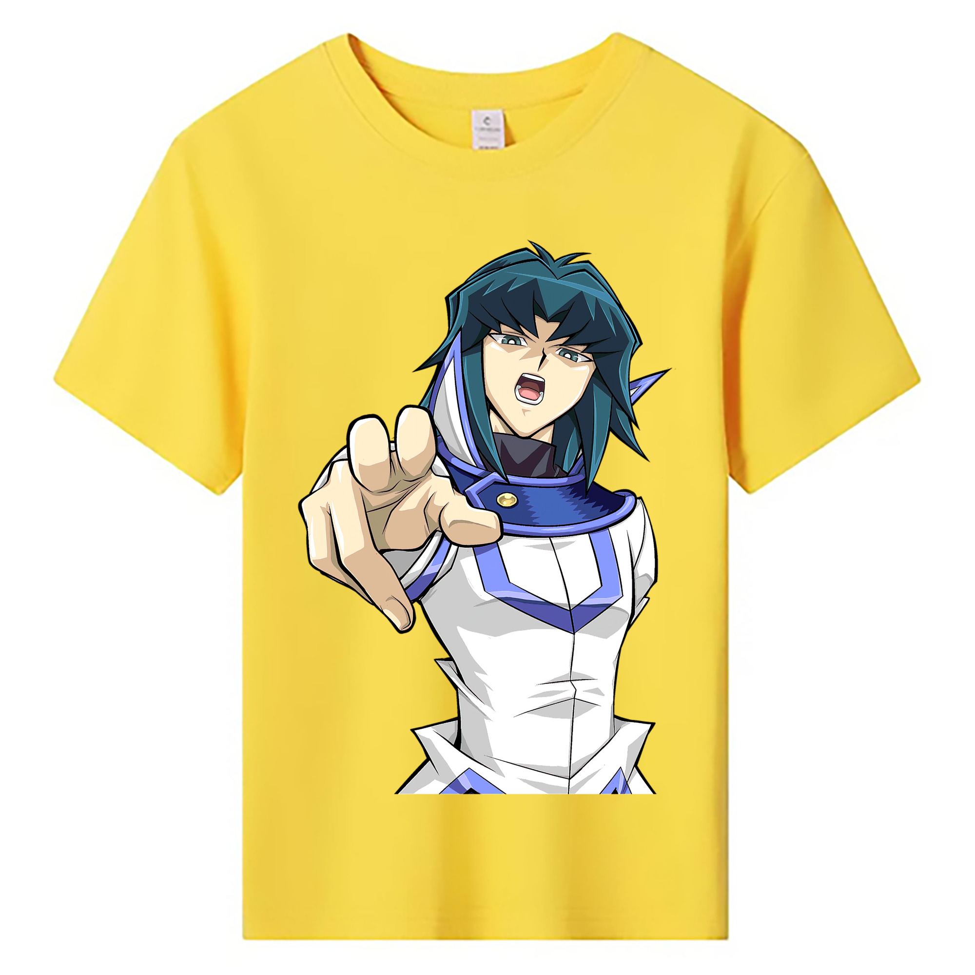 （画像用） 遊☆戯☆王 Yu-Gi-Oh! 綿100％キッズTシャツ（フロントプリント）