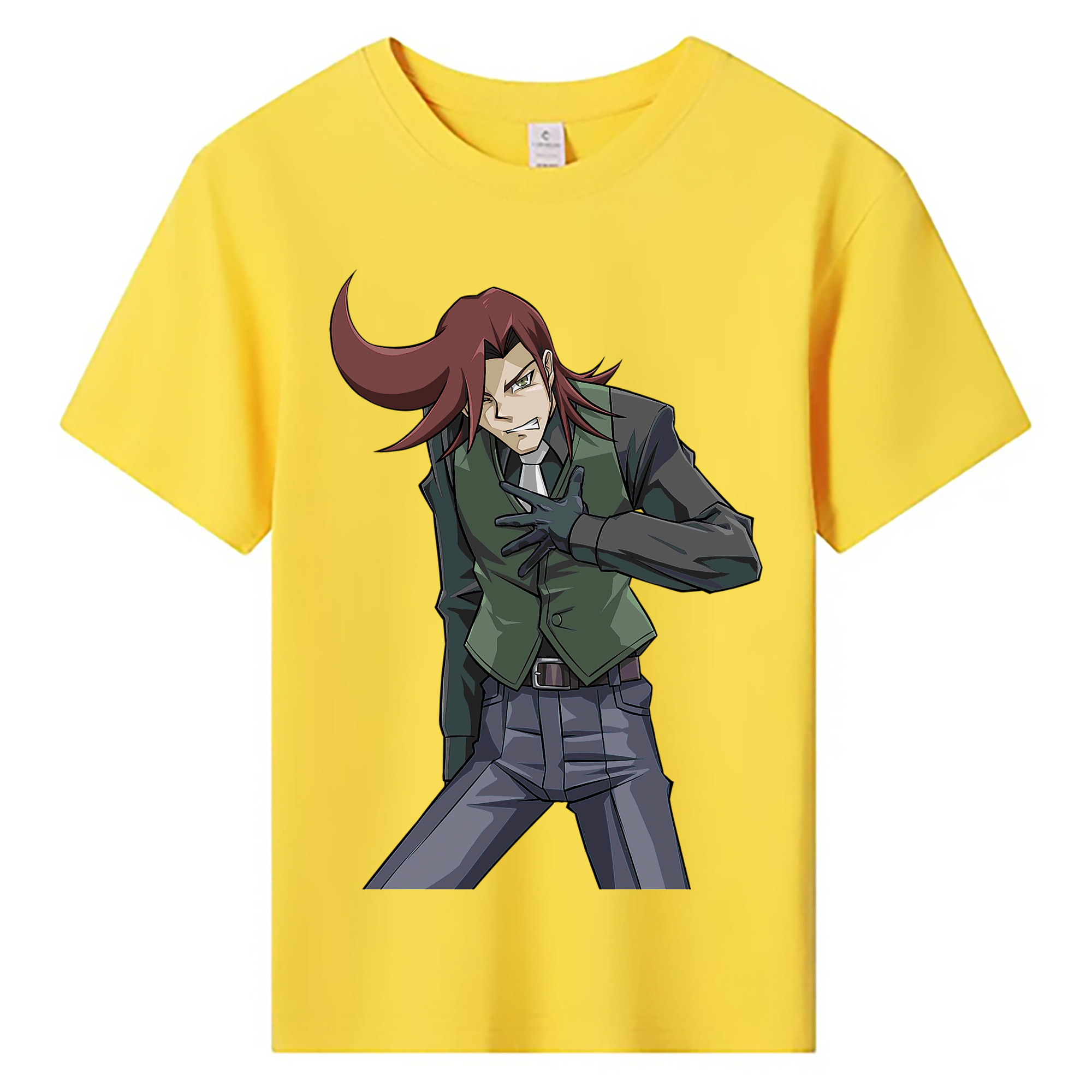 （画像用） 遊☆戯☆王 Yu-Gi-Oh! 綿100％キッズTシャツ（フロントプリント）