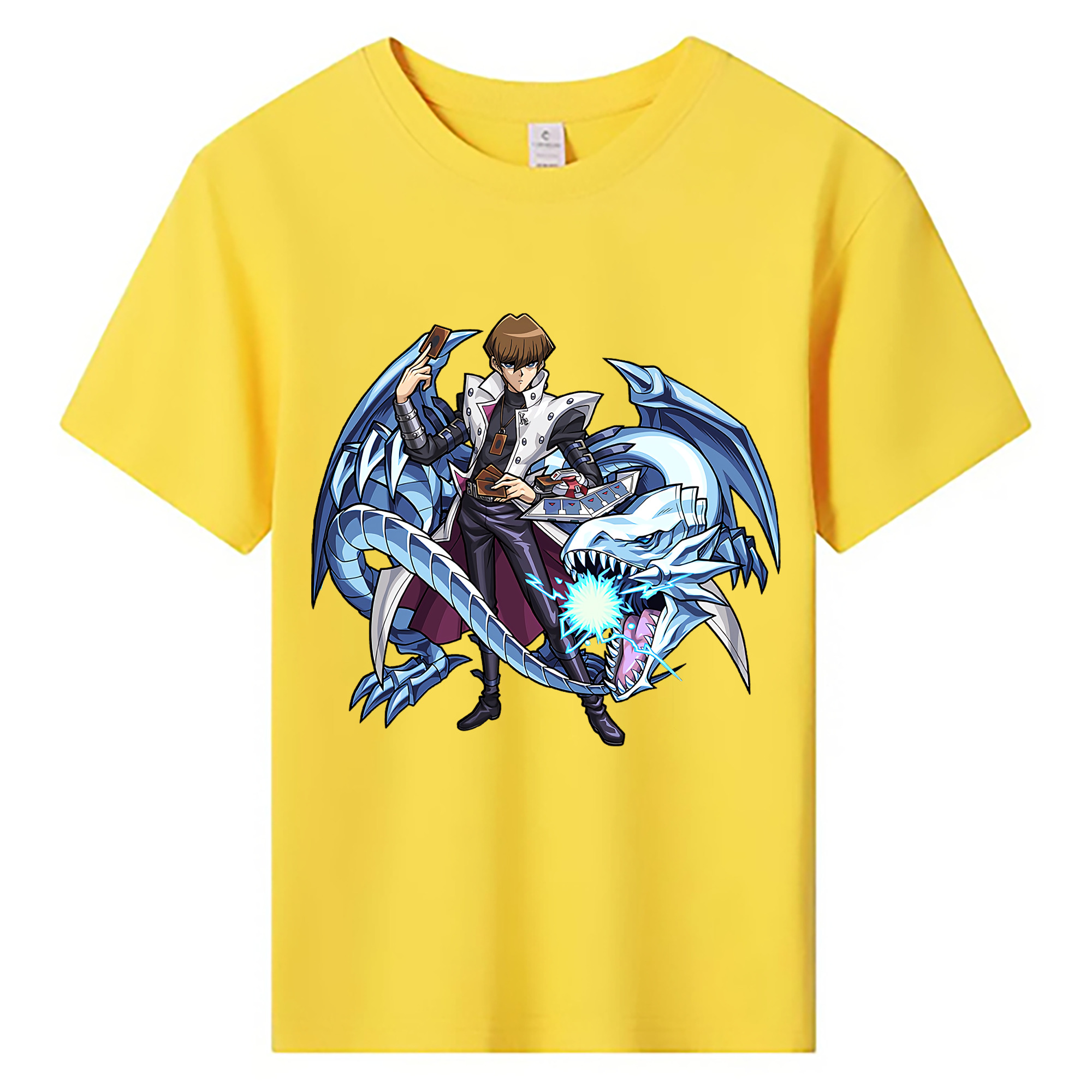 （画像用） 遊☆戯☆王 Yu-Gi-Oh! 綿100％キッズTシャツ（フロントプリント）