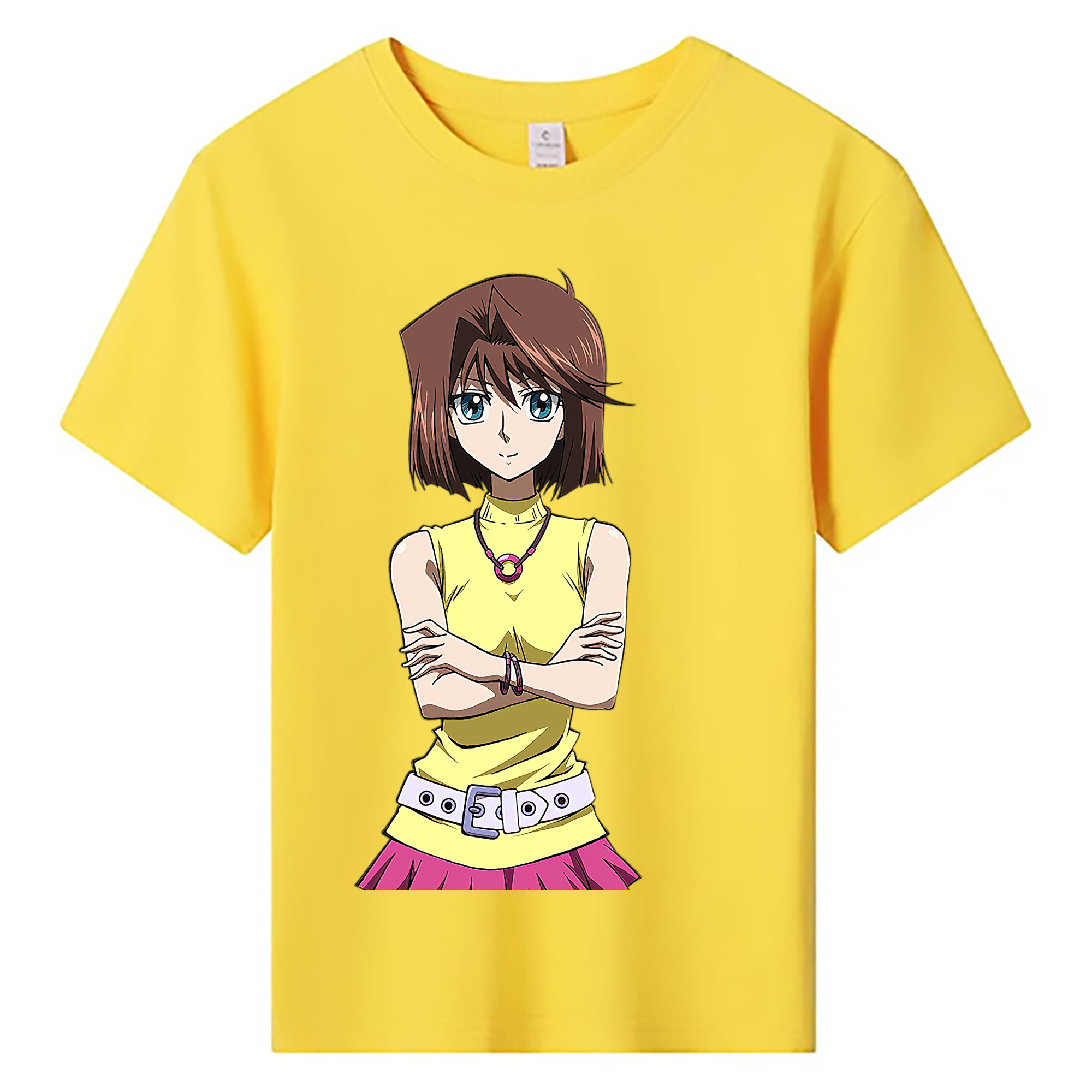 （画像用） 遊☆戯☆王 Yu-Gi-Oh! 綿100％キッズTシャツ（フロントプリント）