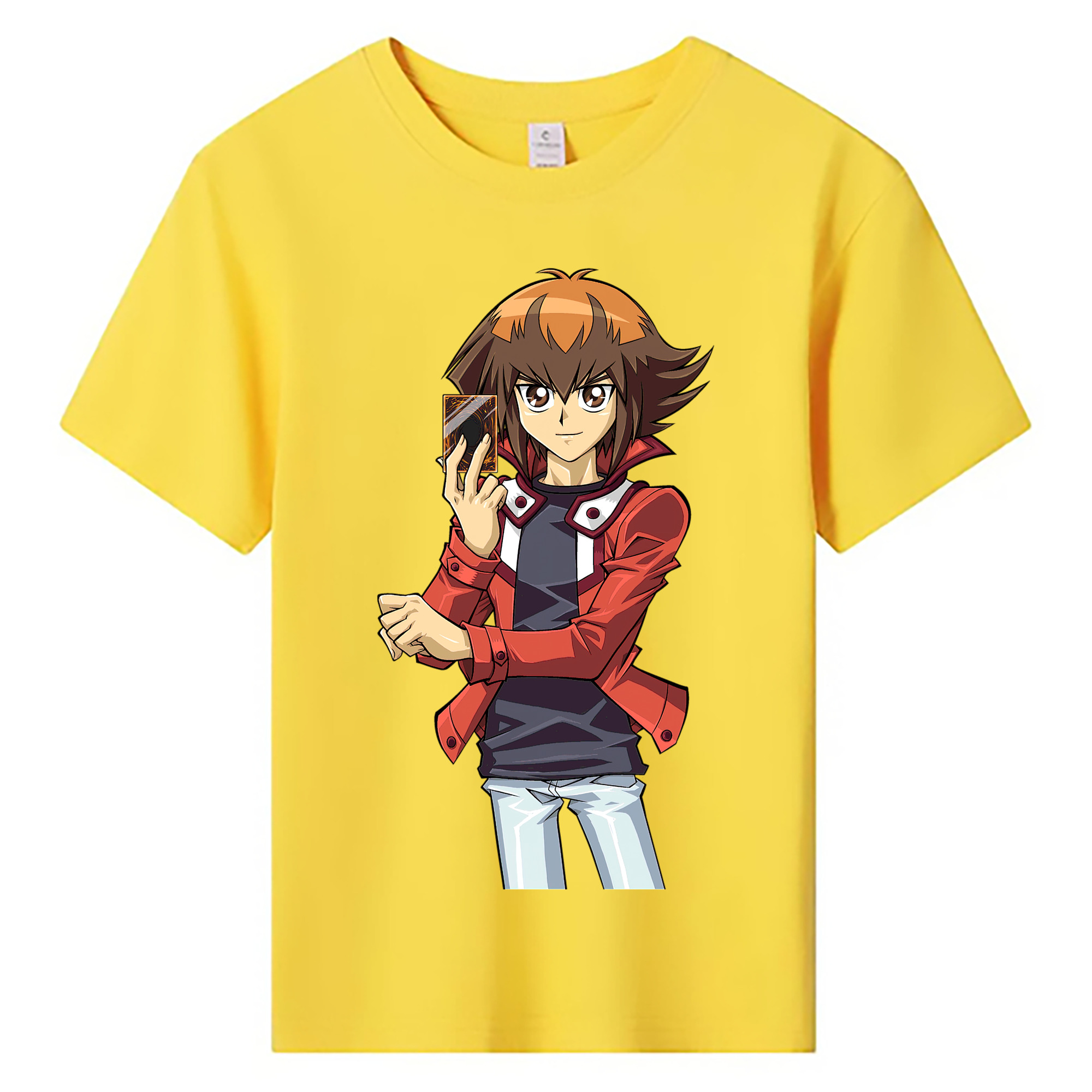 （画像用） 遊☆戯☆王 Yu-Gi-Oh! 綿100％キッズTシャツ（フロントプリント）