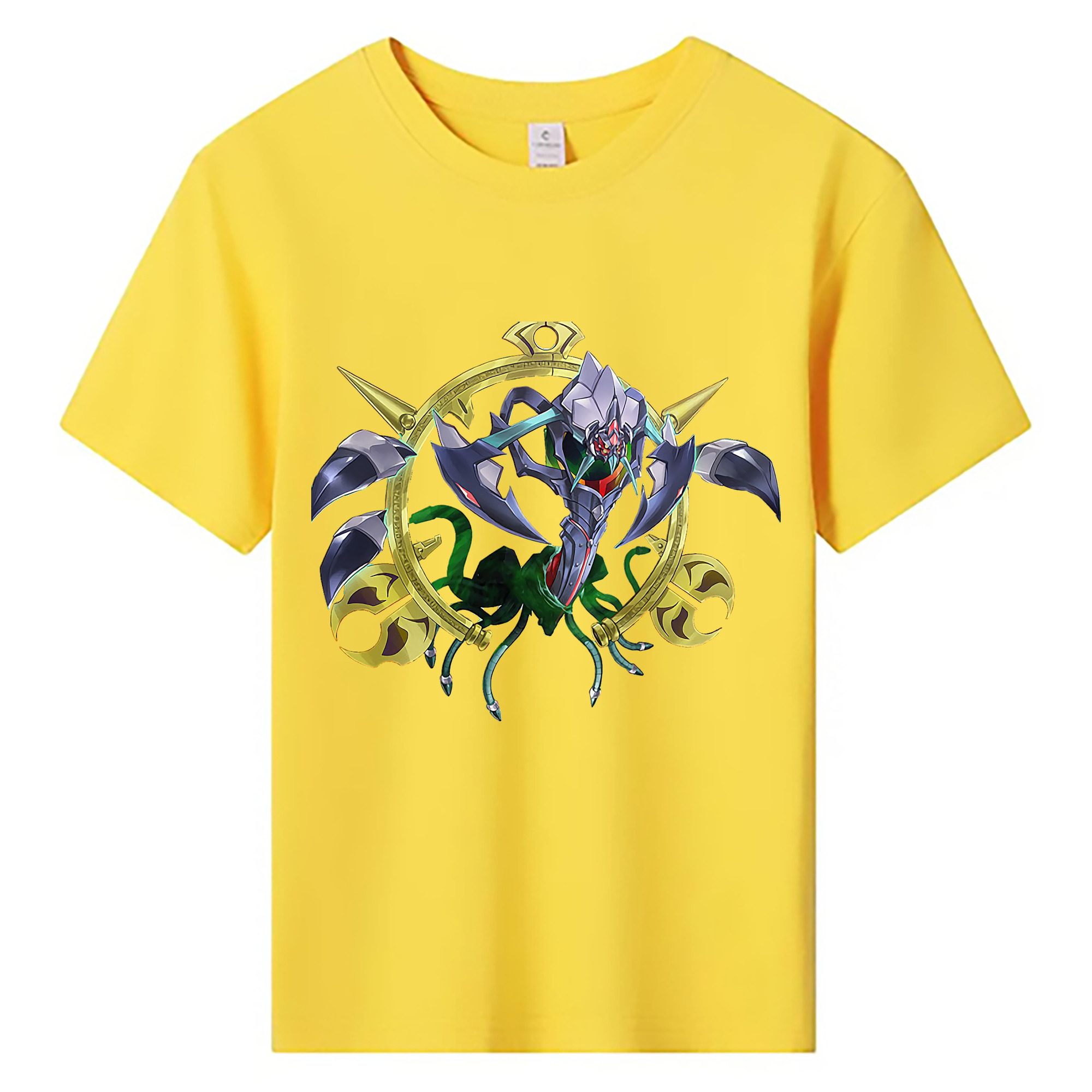 （画像用） 遊☆戯☆王 Yu-Gi-Oh! 綿100％キッズTシャツ（フロントプリント）