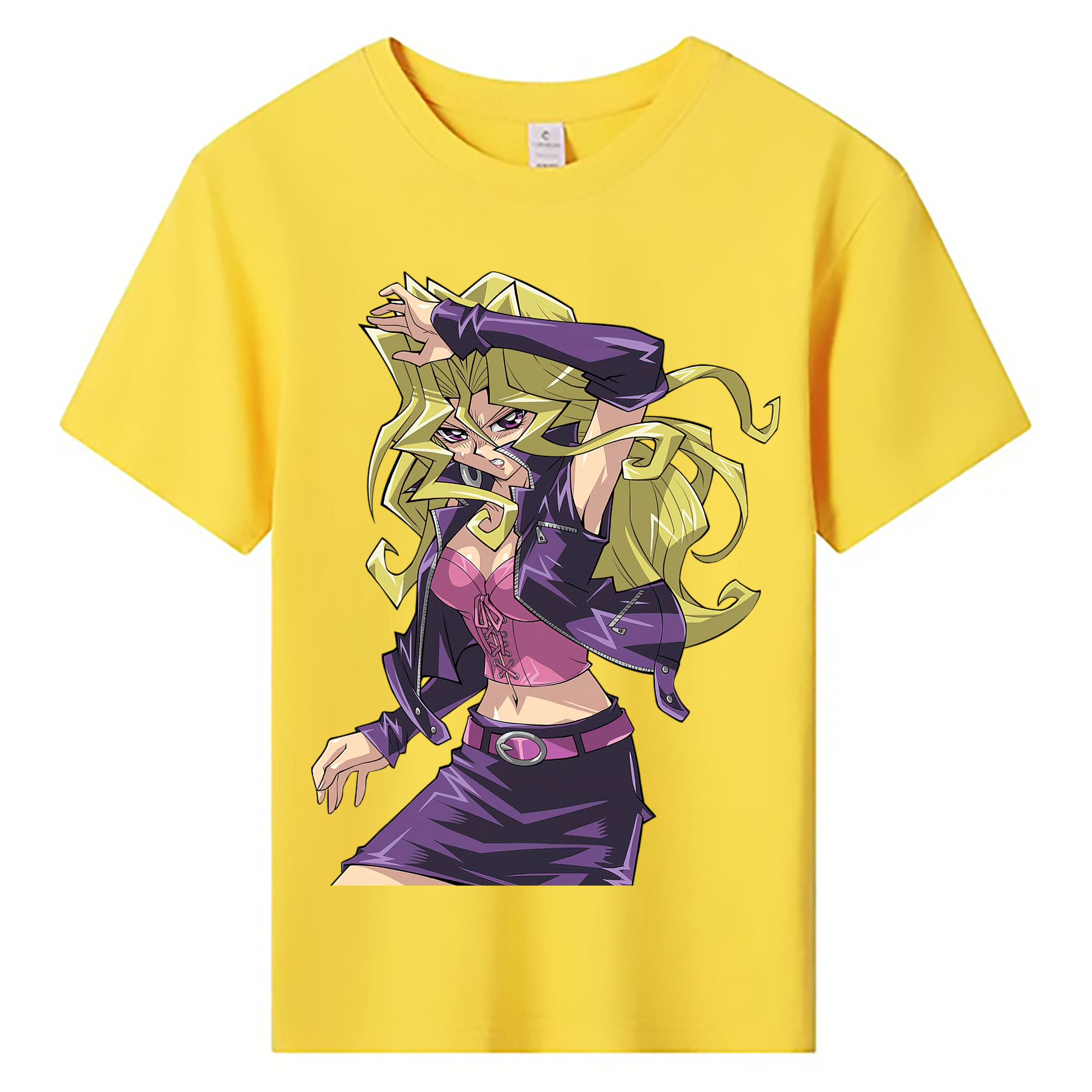 （画像用） 遊☆戯☆王 Yu-Gi-Oh! 綿100％キッズTシャツ（フロントプリント）