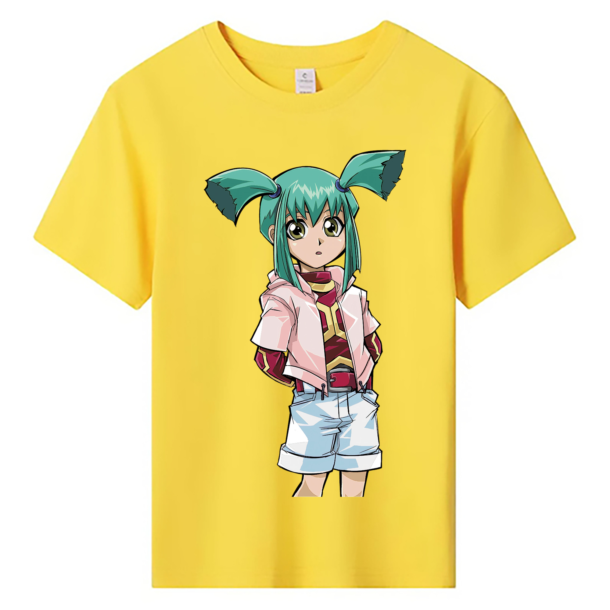 （画像用） 遊☆戯☆王 Yu-Gi-Oh! 綿100％キッズTシャツ（フロントプリント）