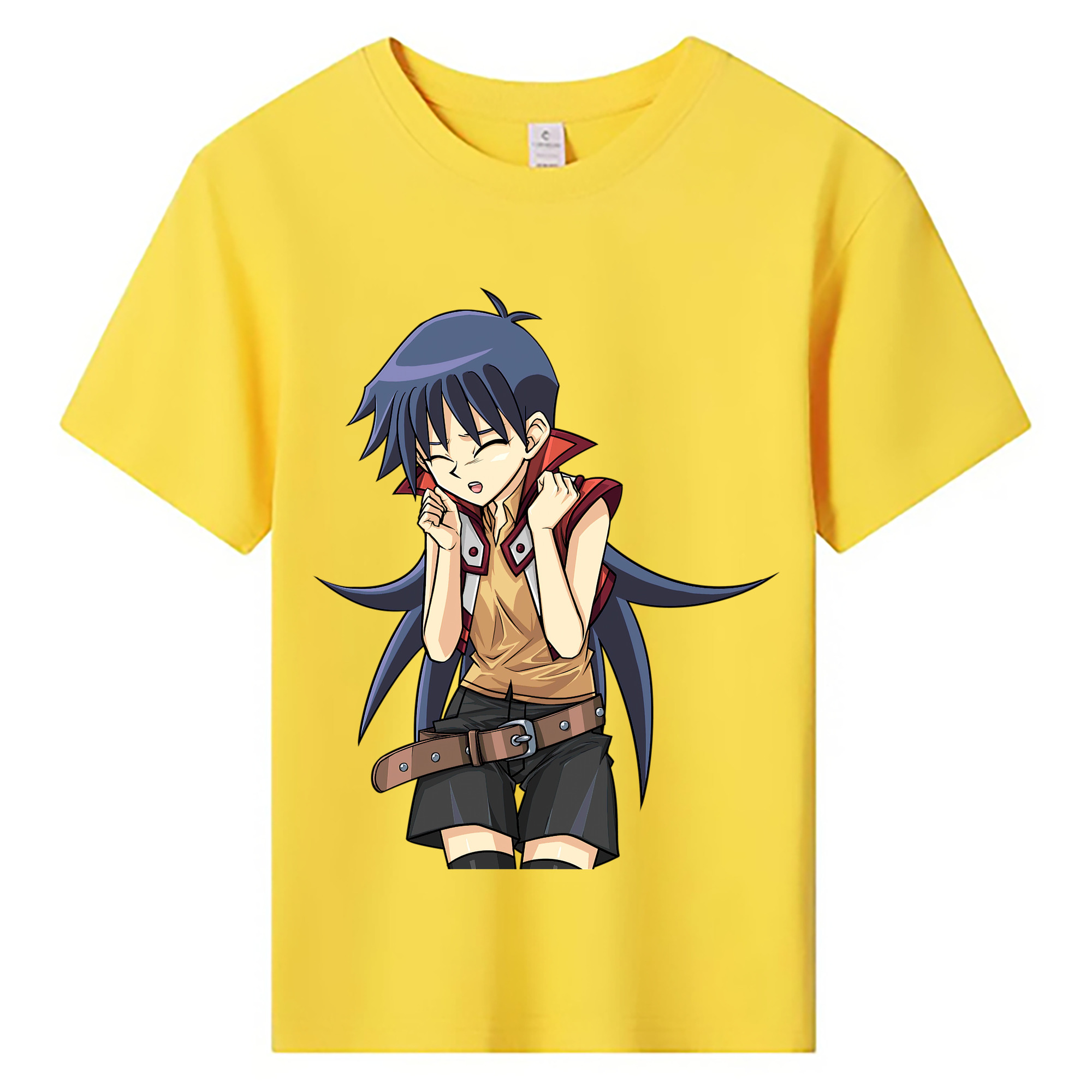 （画像用） 遊☆戯☆王 Yu-Gi-Oh! 綿100％キッズTシャツ（フロントプリント）