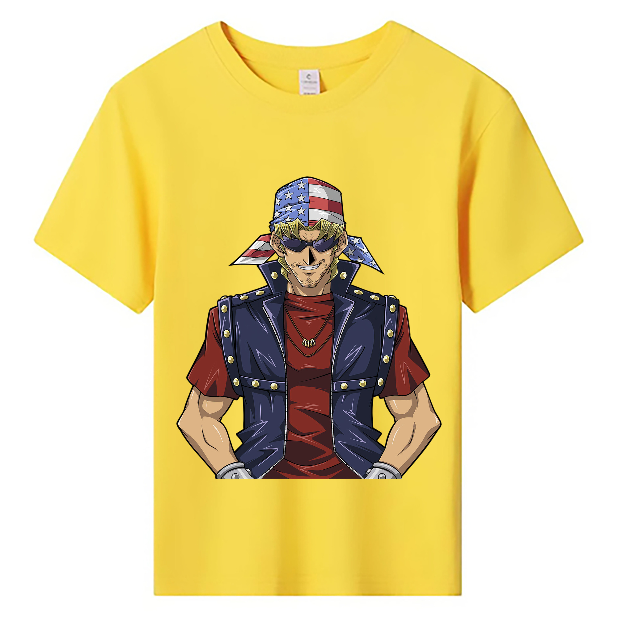 （画像用） 遊☆戯☆王 Yu-Gi-Oh! 綿100％キッズTシャツ（フロントプリント）