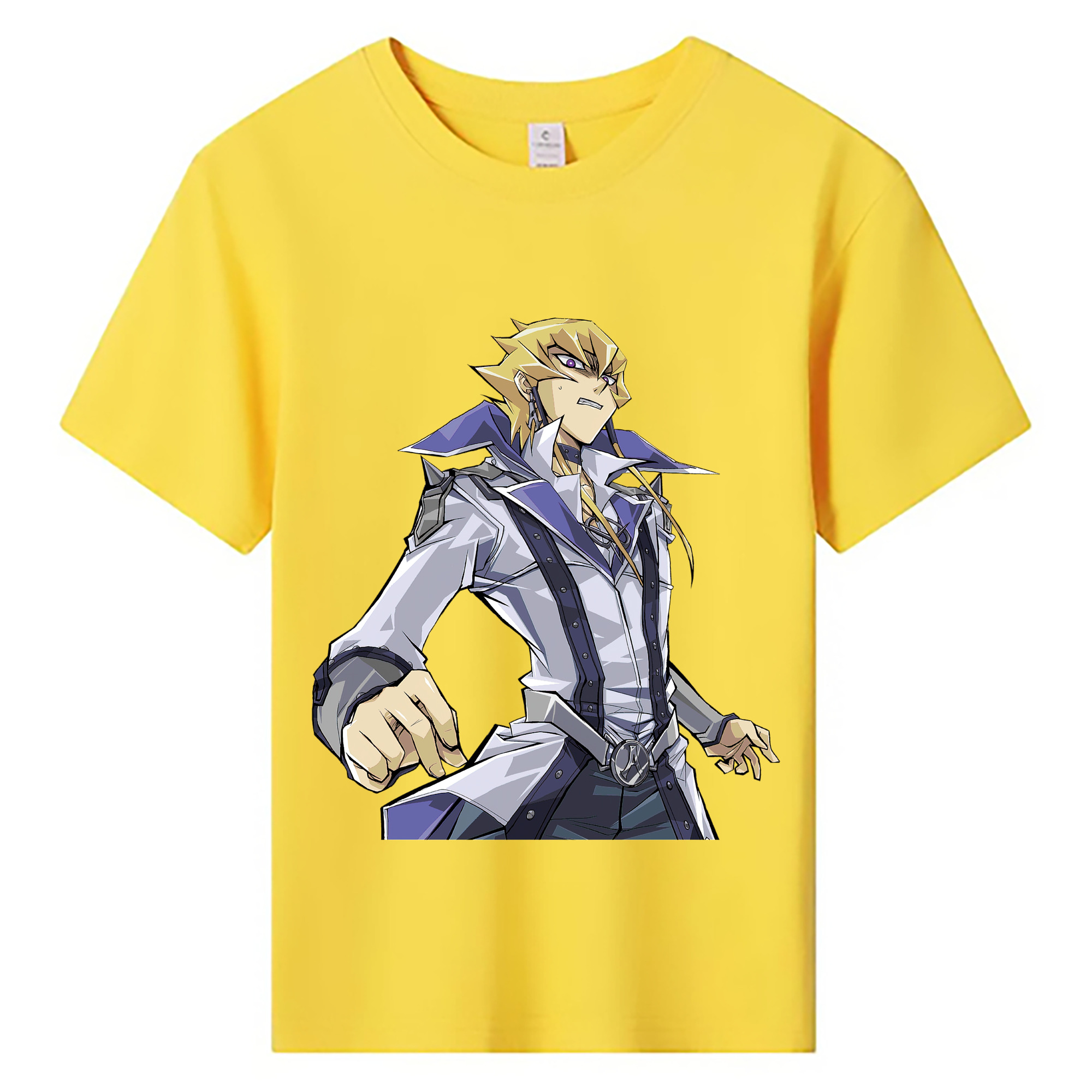 （画像用） 遊☆戯☆王 Yu-Gi-Oh! 綿100％キッズTシャツ（フロントプリント）