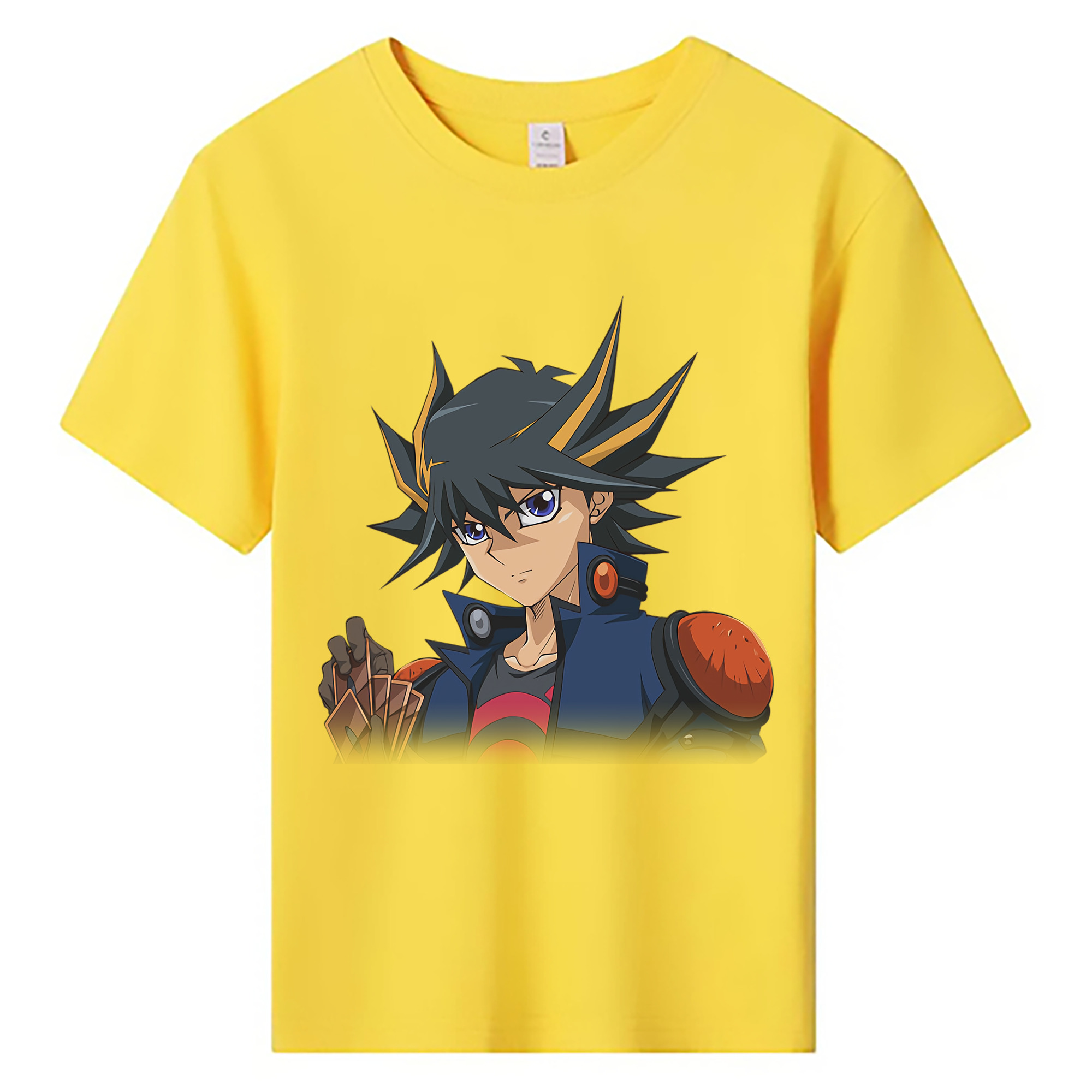 （画像用） 遊☆戯☆王 Yu-Gi-Oh! 綿100％キッズTシャツ（フロントプリント）