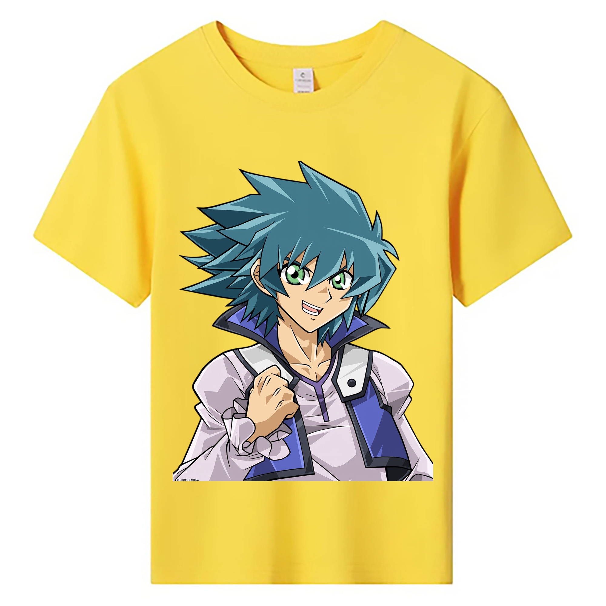 （画像用） 遊☆戯☆王 Yu-Gi-Oh! 綿100％キッズTシャツ（フロントプリント）