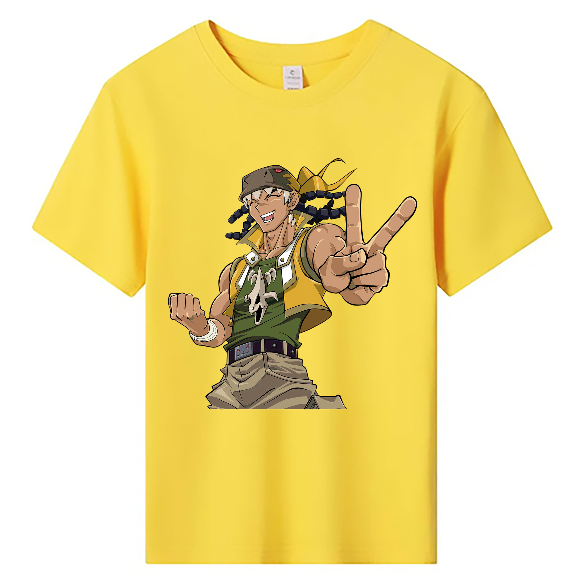 （画像用） 遊☆戯☆王 Yu-Gi-Oh! 綿100％キッズTシャツ（フロントプリント）