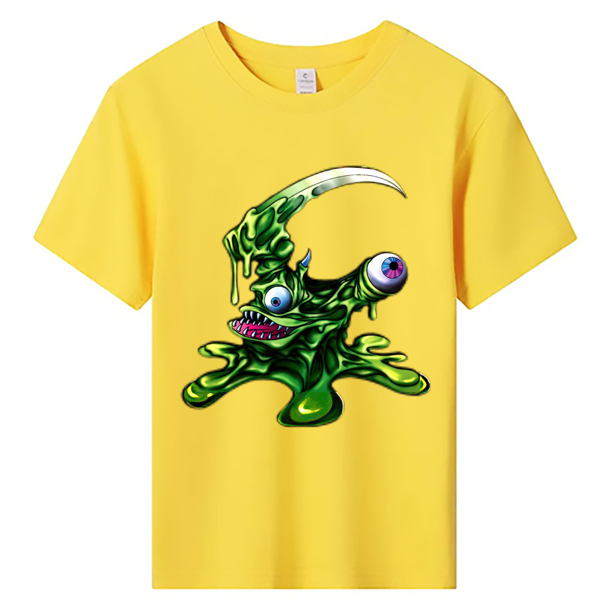 （画像用） 遊☆戯☆王 Yu-Gi-Oh! 綿100％キッズTシャツ（フロントプリント）
