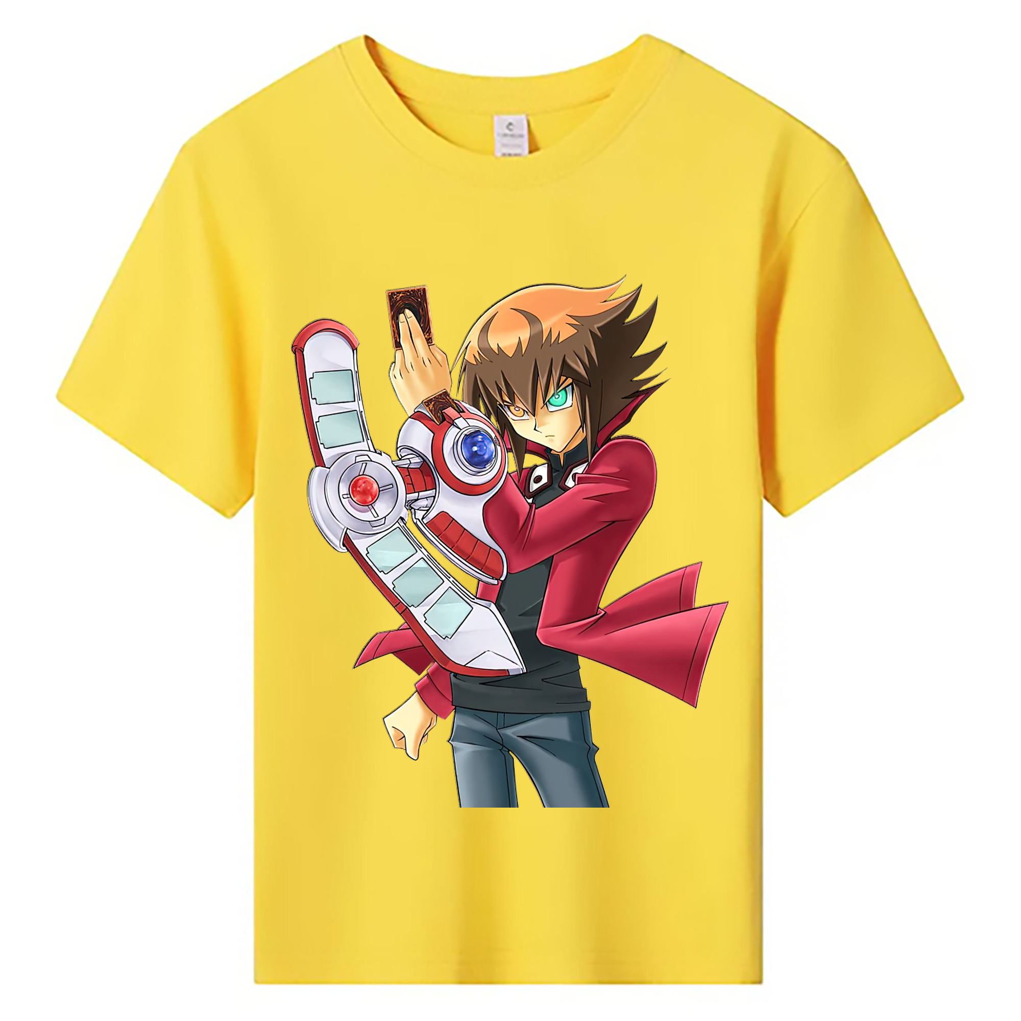 （画像用） 遊☆戯☆王 Yu-Gi-Oh! 綿100％キッズTシャツ（フロントプリント）