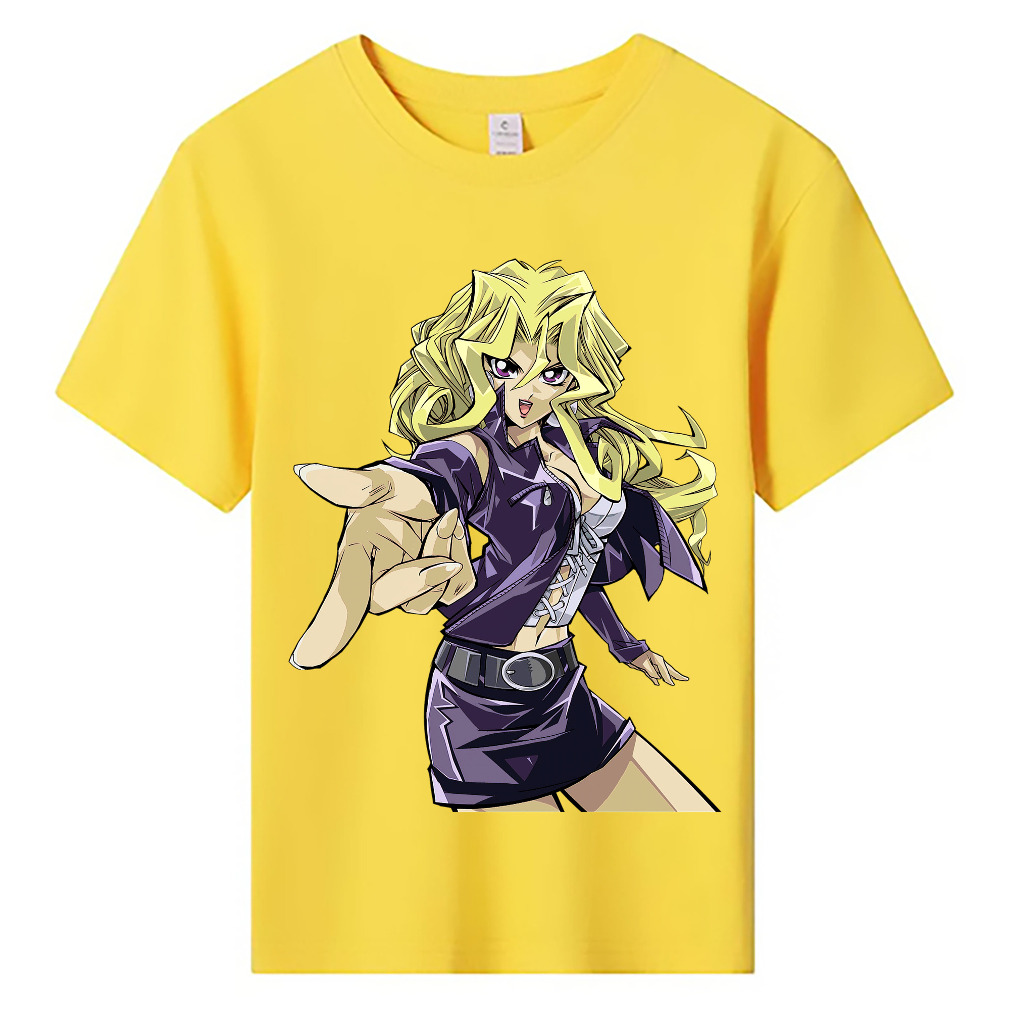 （画像用） 遊☆戯☆王 Yu-Gi-Oh! 綿100％キッズTシャツ（フロントプリント）