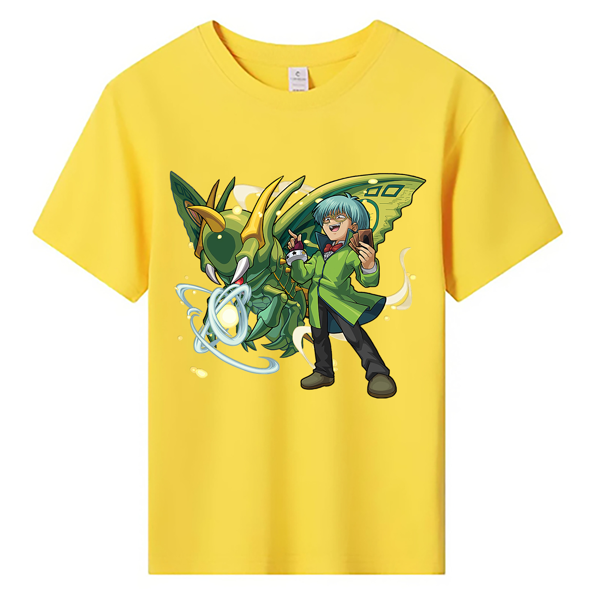 （画像用） 遊☆戯☆王 Yu-Gi-Oh! 綿100％キッズTシャツ（フロントプリント）