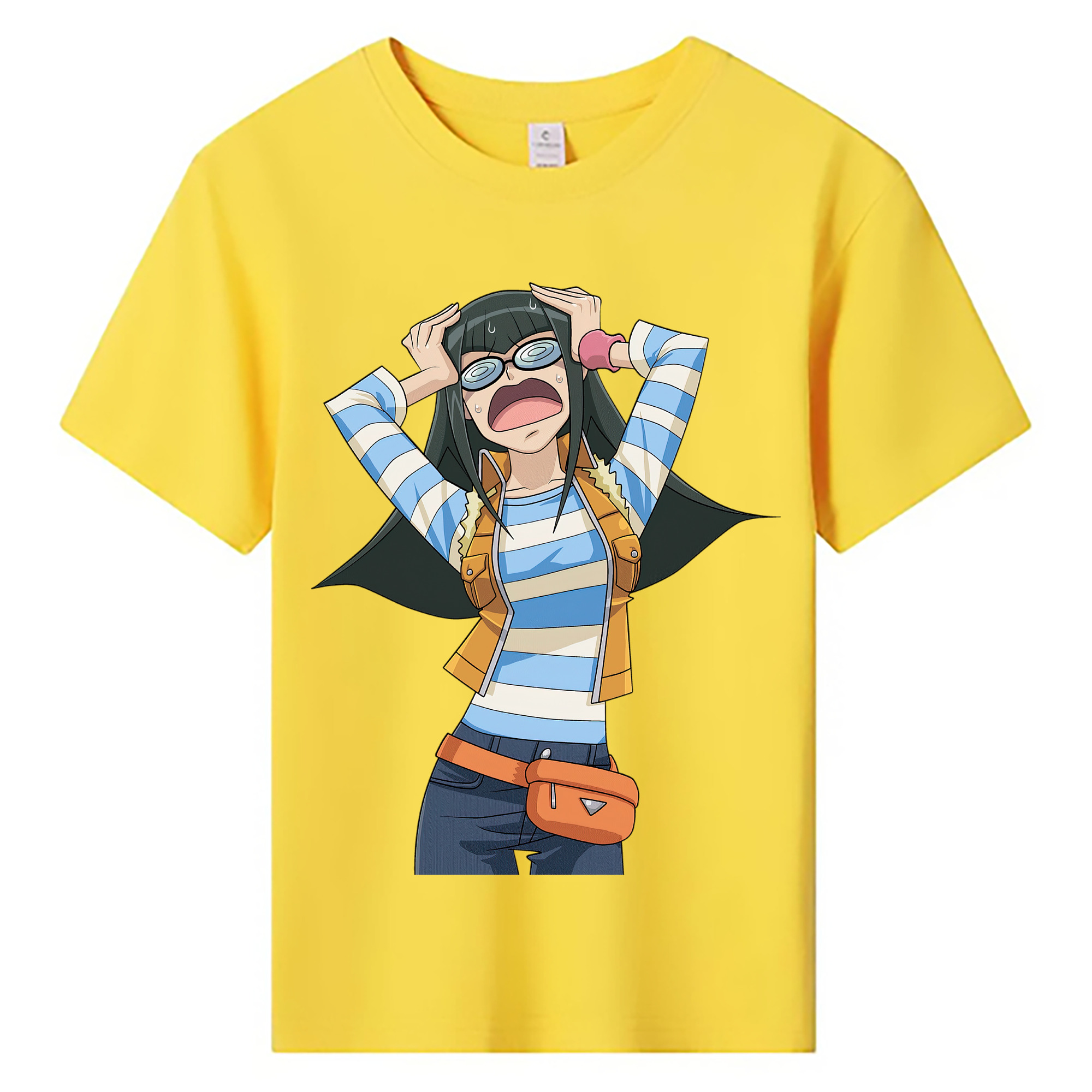 （画像用） 遊☆戯☆王 Yu-Gi-Oh! 綿100％キッズTシャツ（フロントプリント）