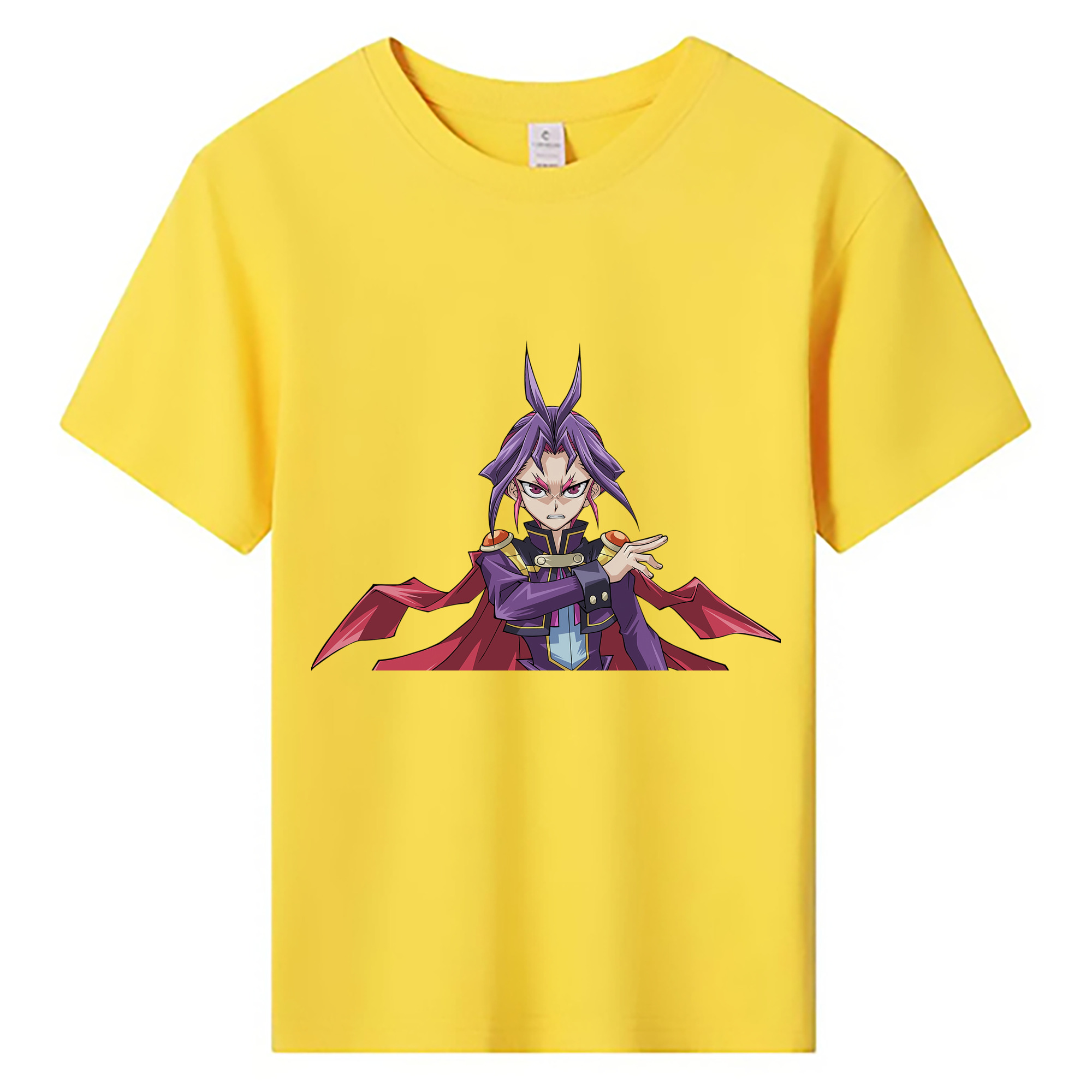 （画像用） 遊☆戯☆王 Yu-Gi-Oh! 綿100％キッズTシャツ（フロントプリント）
