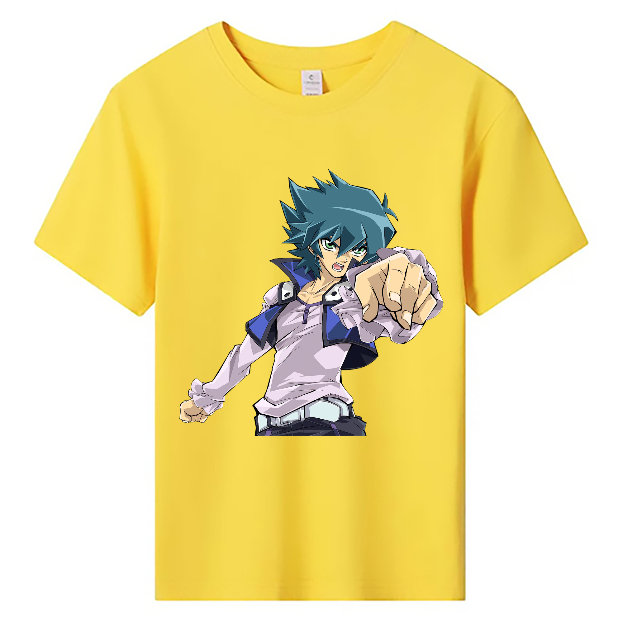 （画像用） 遊☆戯☆王 Yu-Gi-Oh! 綿100％キッズTシャツ（フロントプリント）