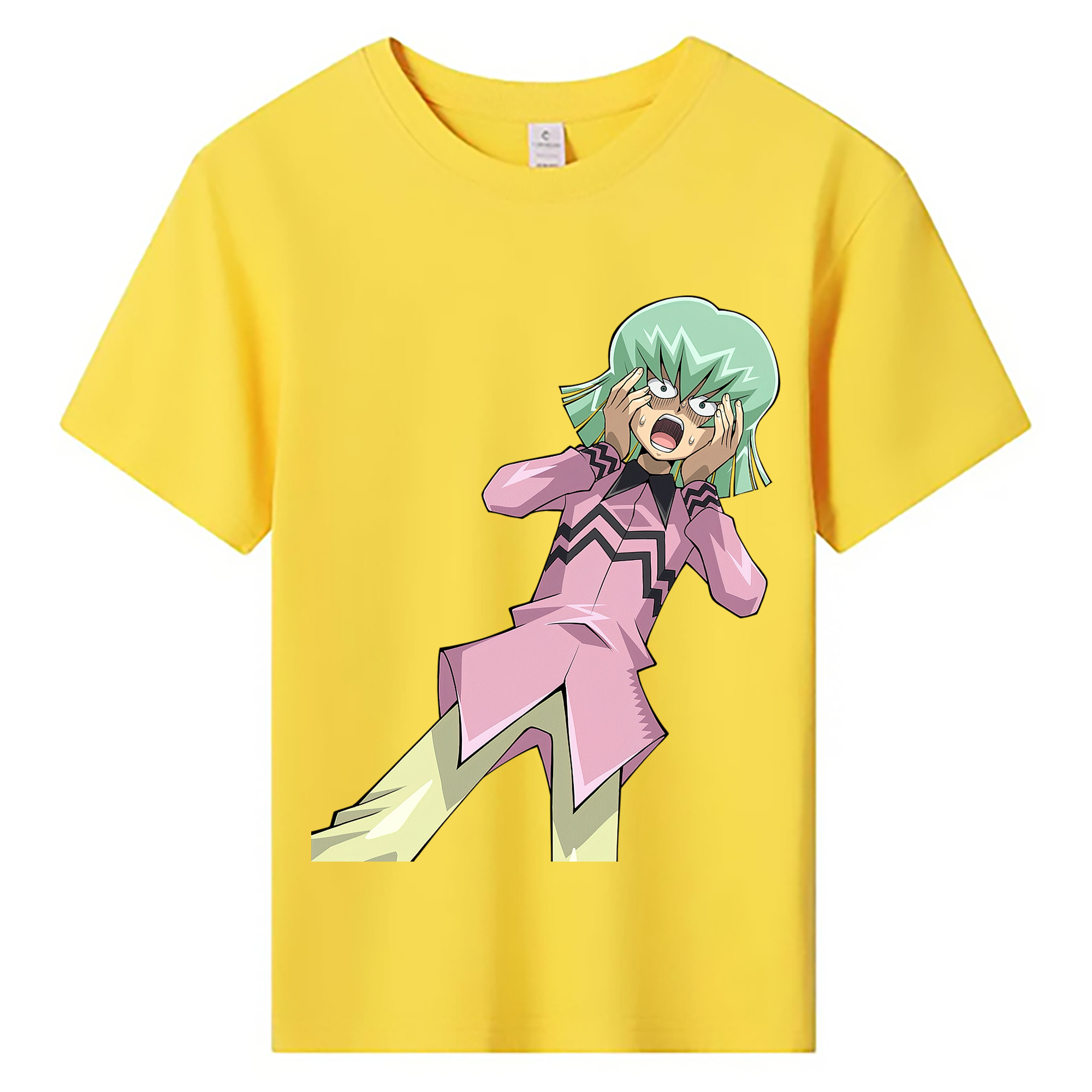 （画像用） 遊☆戯☆王 Yu-Gi-Oh! 綿100％キッズTシャツ（フロントプリント）