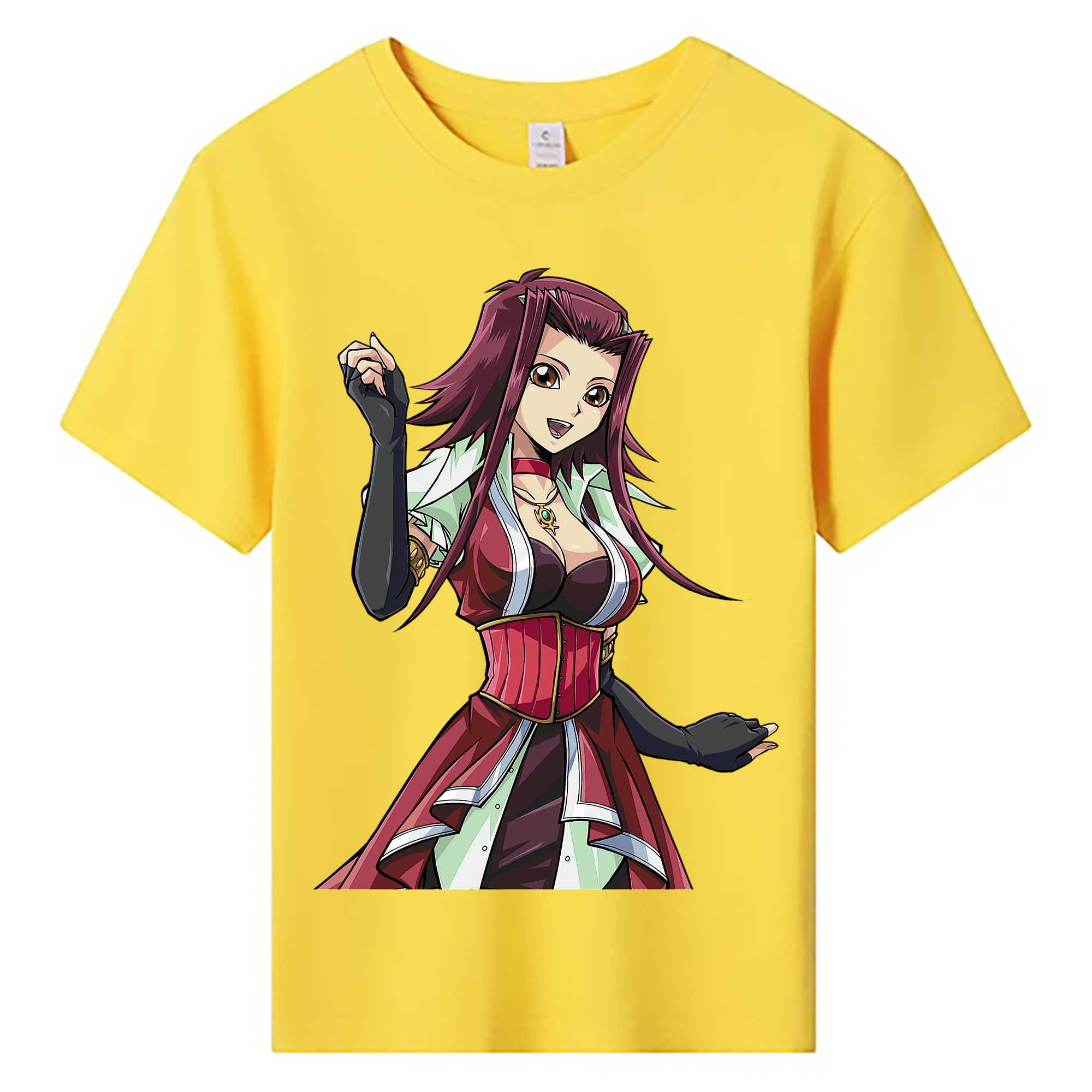 （画像用） 遊☆戯☆王 Yu-Gi-Oh! 綿100％キッズTシャツ（フロントプリント）
