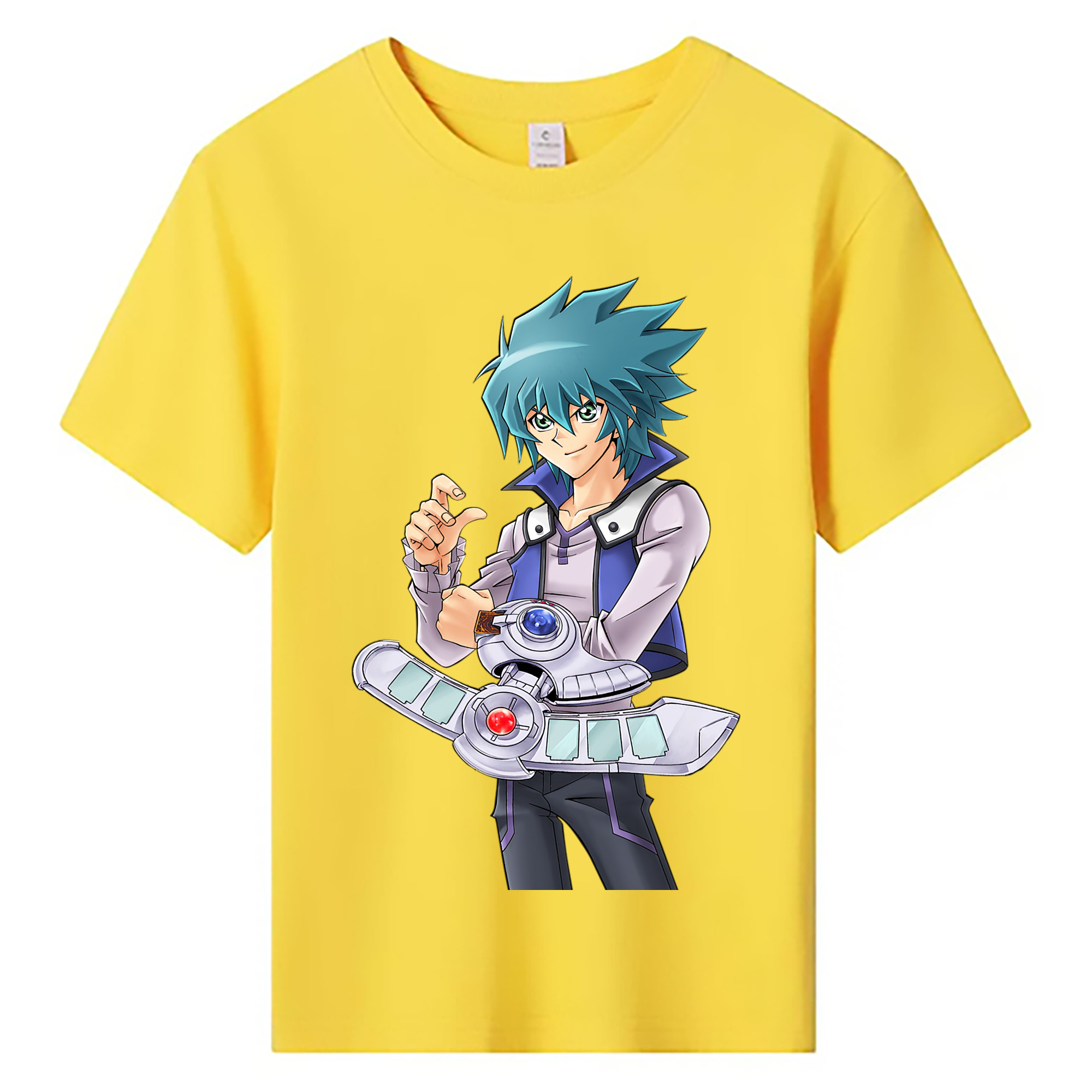 （画像用） 遊☆戯☆王 Yu-Gi-Oh! 綿100％キッズTシャツ（フロントプリント）