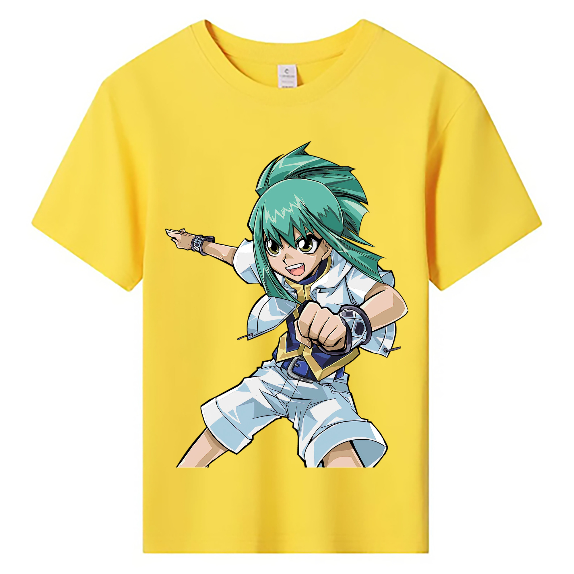 （画像用） 遊☆戯☆王 Yu-Gi-Oh! 綿100％キッズTシャツ（フロントプリント）