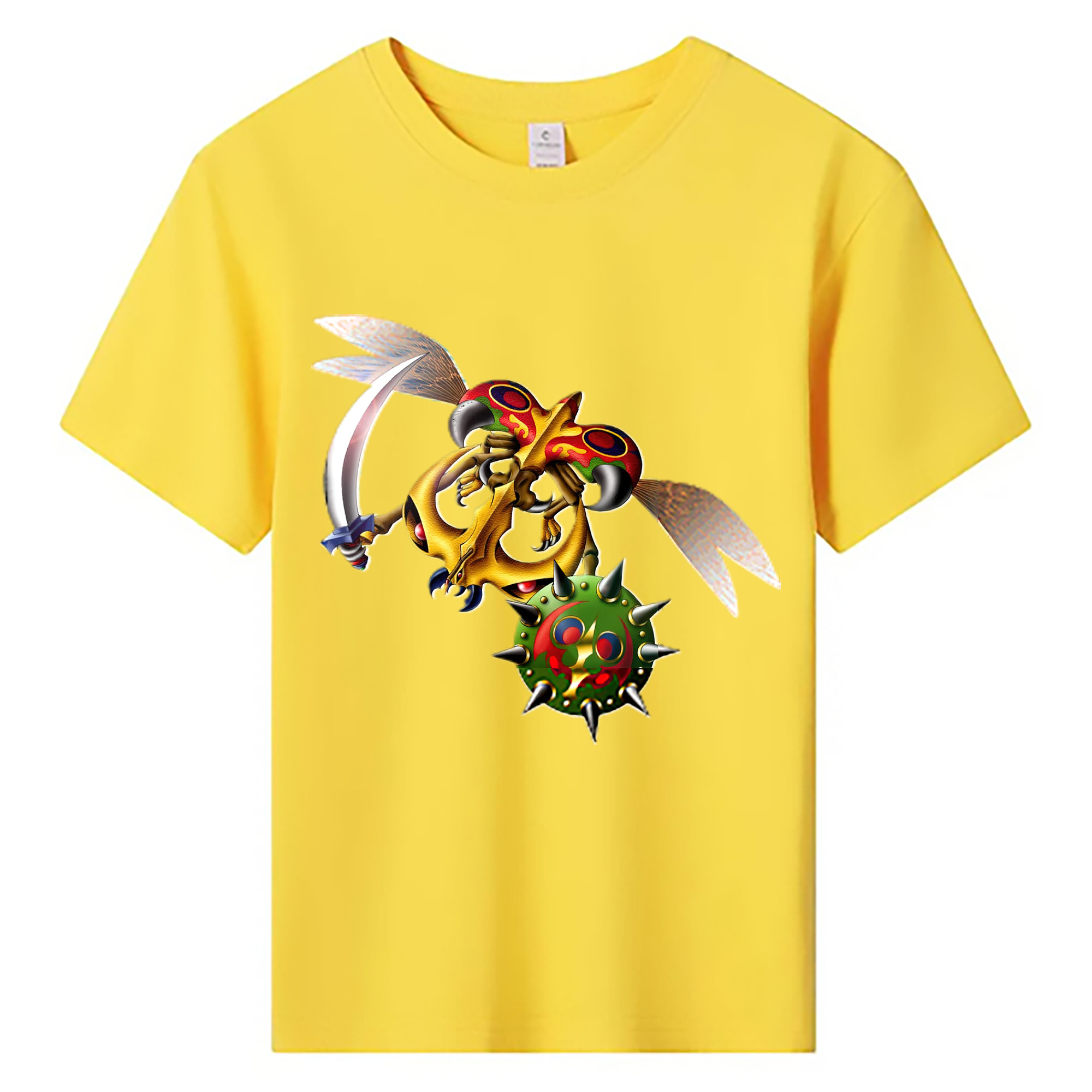 （画像用） 遊☆戯☆王 Yu-Gi-Oh! 綿100％キッズTシャツ（フロントプリント）
