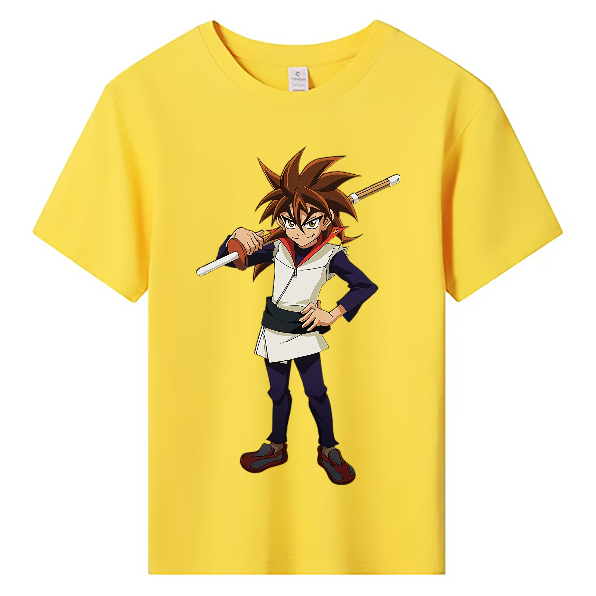 （画像用） 遊☆戯☆王 Yu-Gi-Oh! 綿100％キッズTシャツ（フロントプリント）