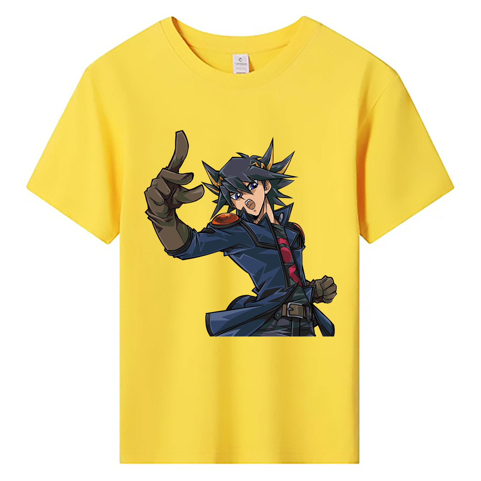 （画像用） 遊☆戯☆王 Yu-Gi-Oh! 綿100％キッズTシャツ（フロントプリント）