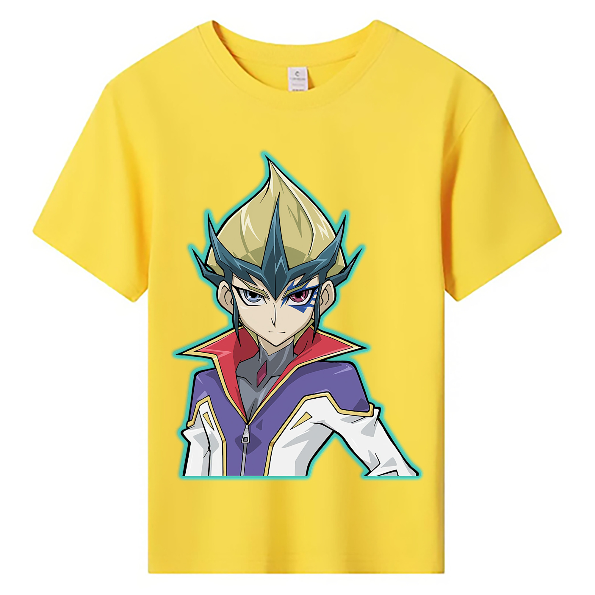 （画像用） 遊☆戯☆王 Yu-Gi-Oh! 綿100％キッズTシャツ（フロントプリント）