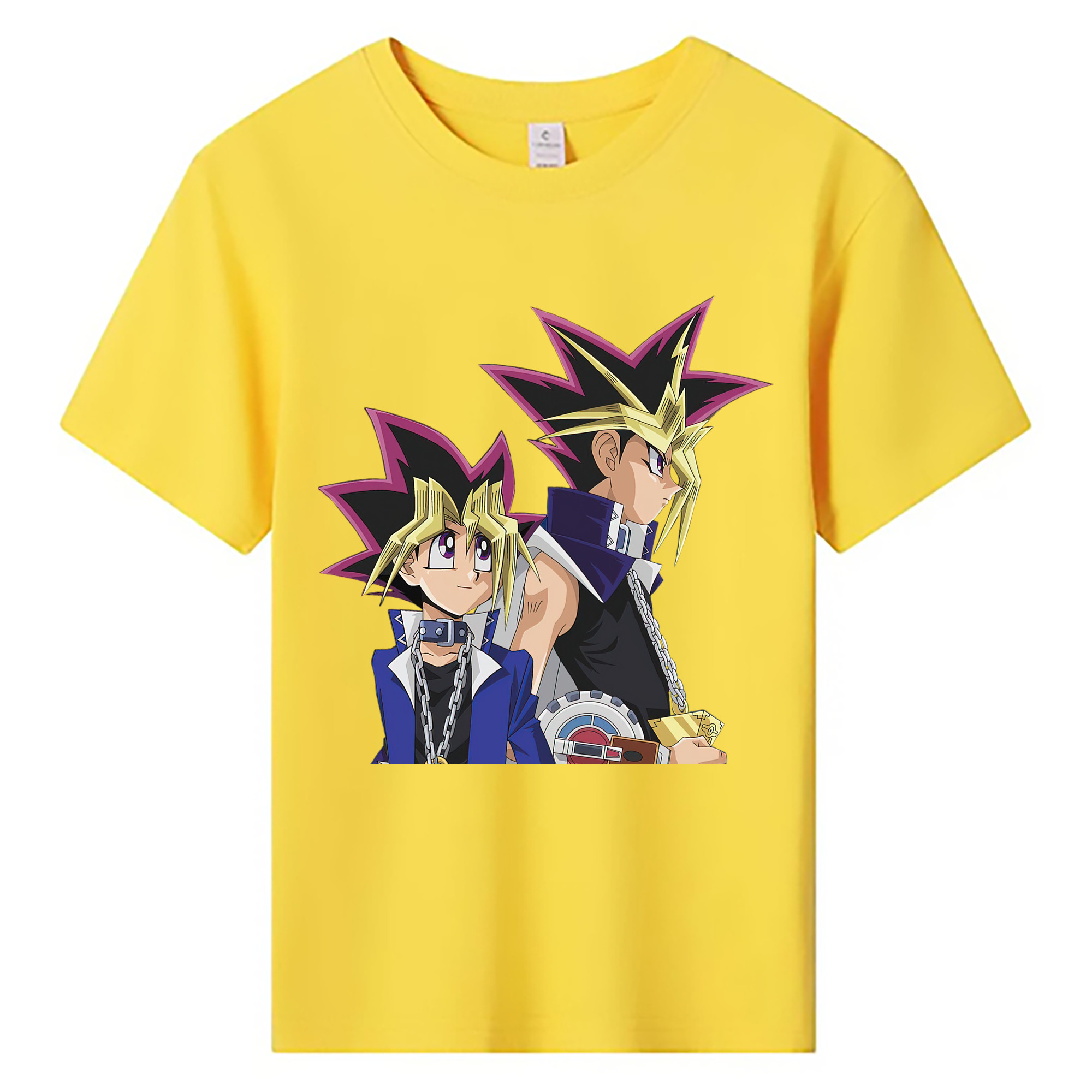 （画像用） 遊☆戯☆王 Yu-Gi-Oh! 綿100％キッズTシャツ（フロントプリント）