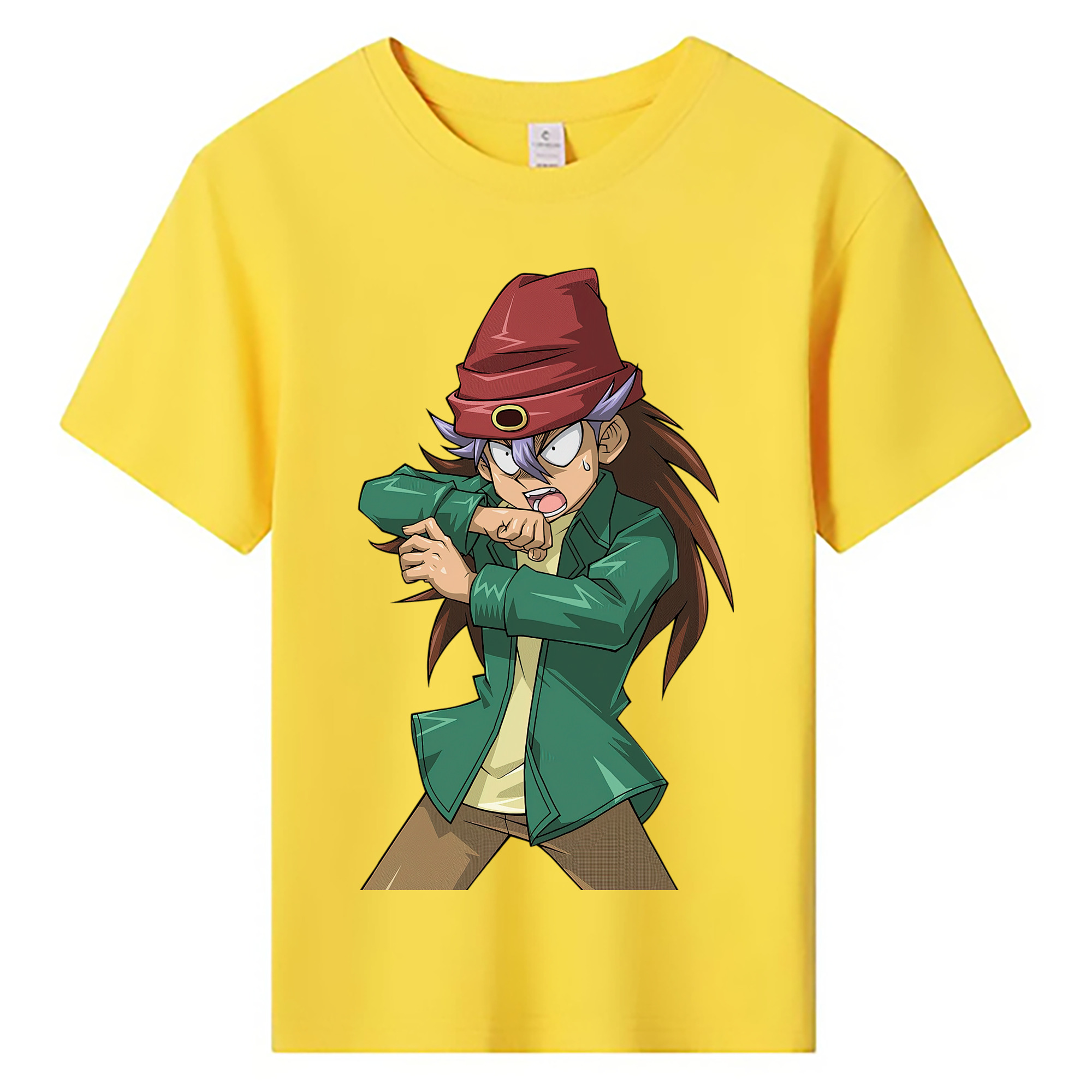 （画像用） 遊☆戯☆王 Yu-Gi-Oh! 綿100％キッズTシャツ（フロントプリント）