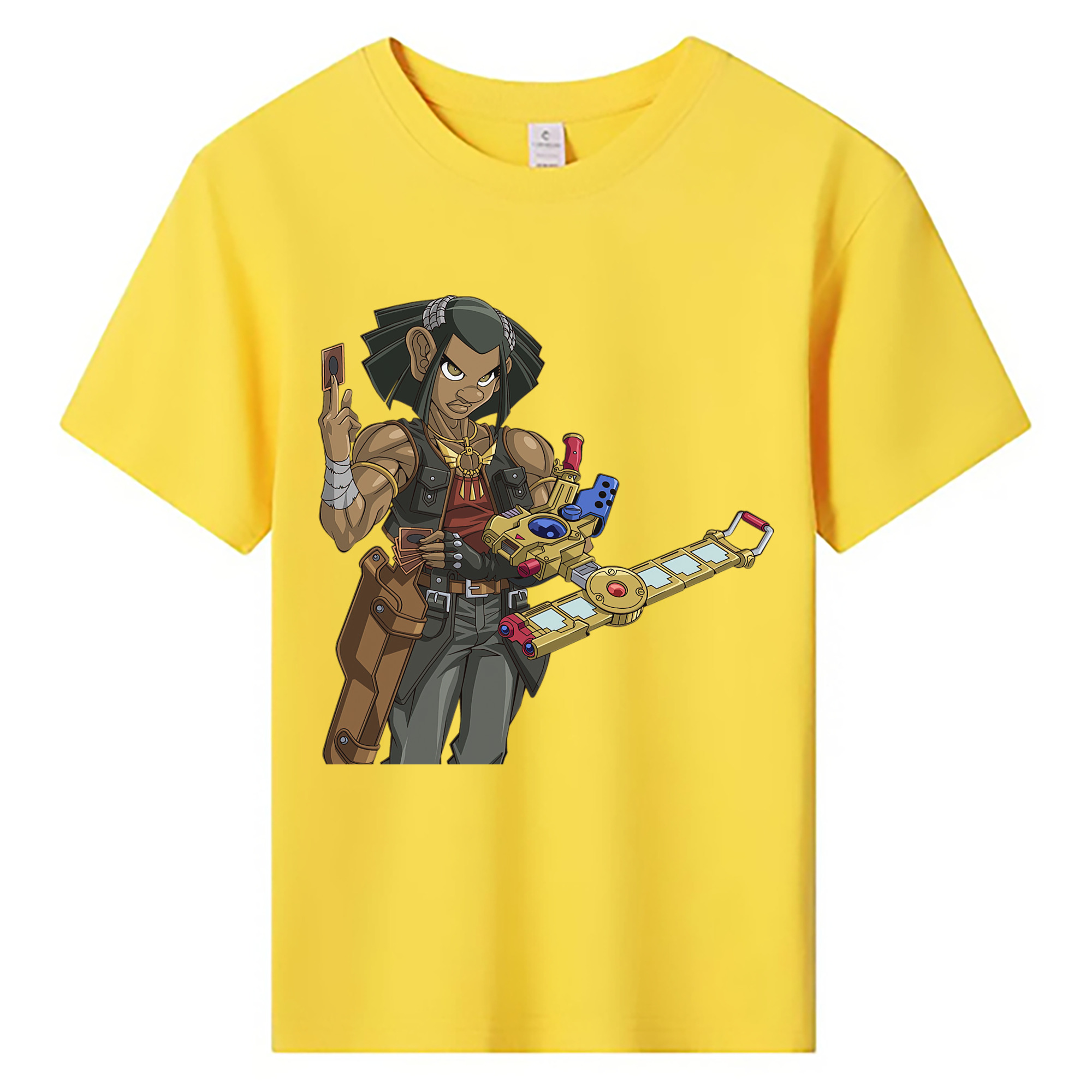 （画像用） 遊☆戯☆王 Yu-Gi-Oh! 綿100％キッズTシャツ（フロントプリント）