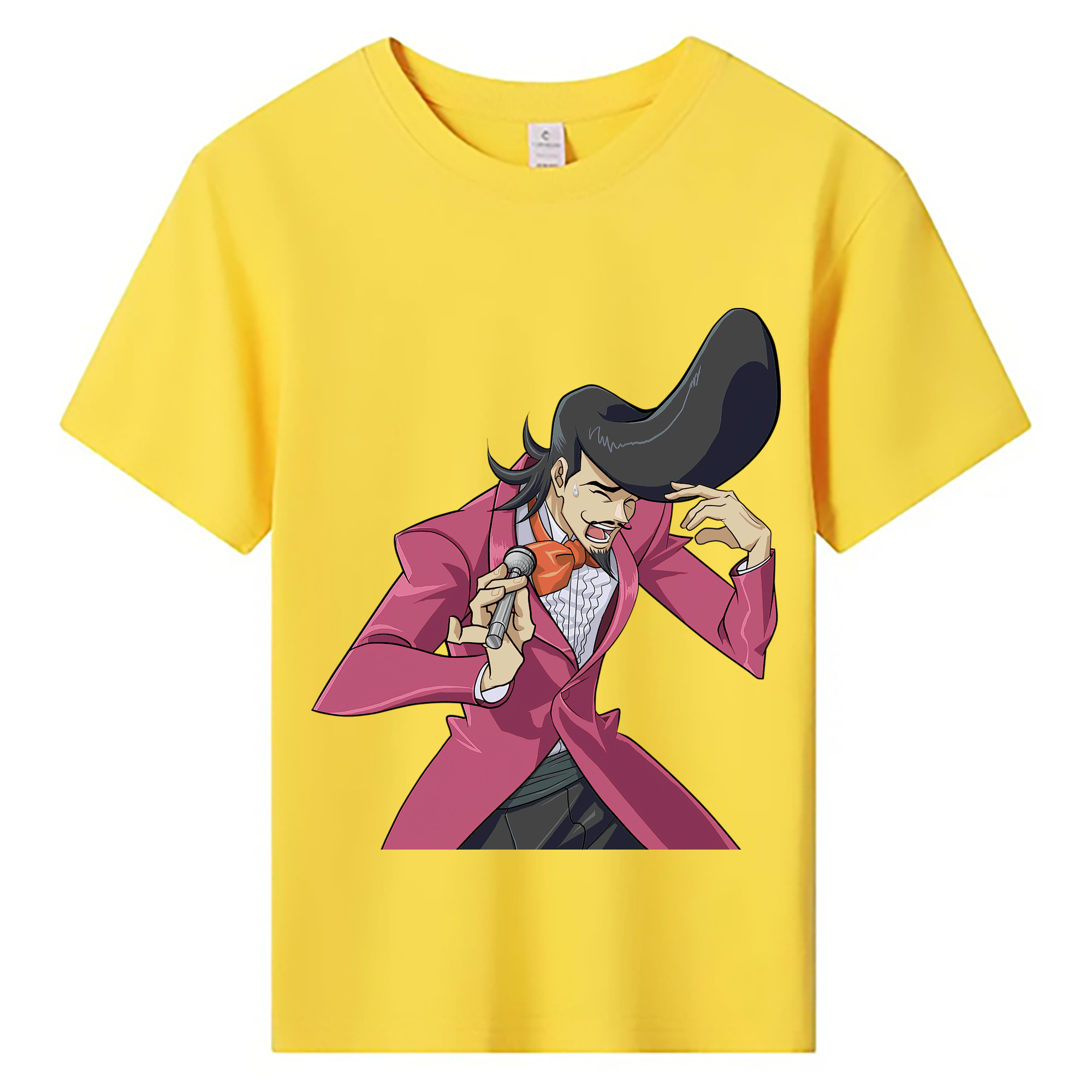 （画像用） 遊☆戯☆王 Yu-Gi-Oh! 綿100％キッズTシャツ（フロントプリント）