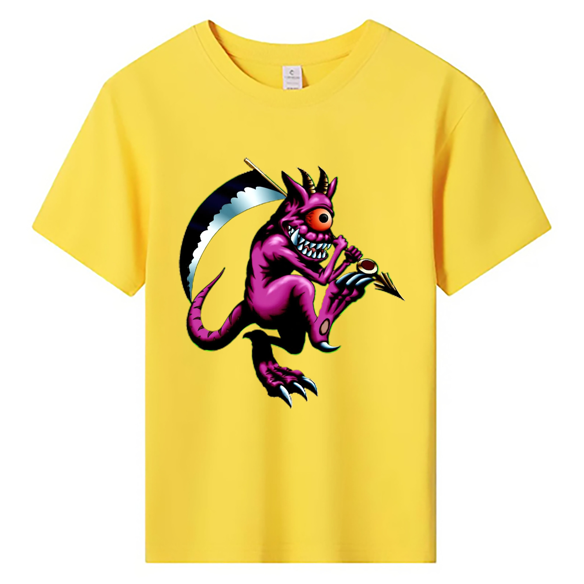 （画像用） 遊☆戯☆王 Yu-Gi-Oh! 綿100％キッズTシャツ（フロントプリント）
