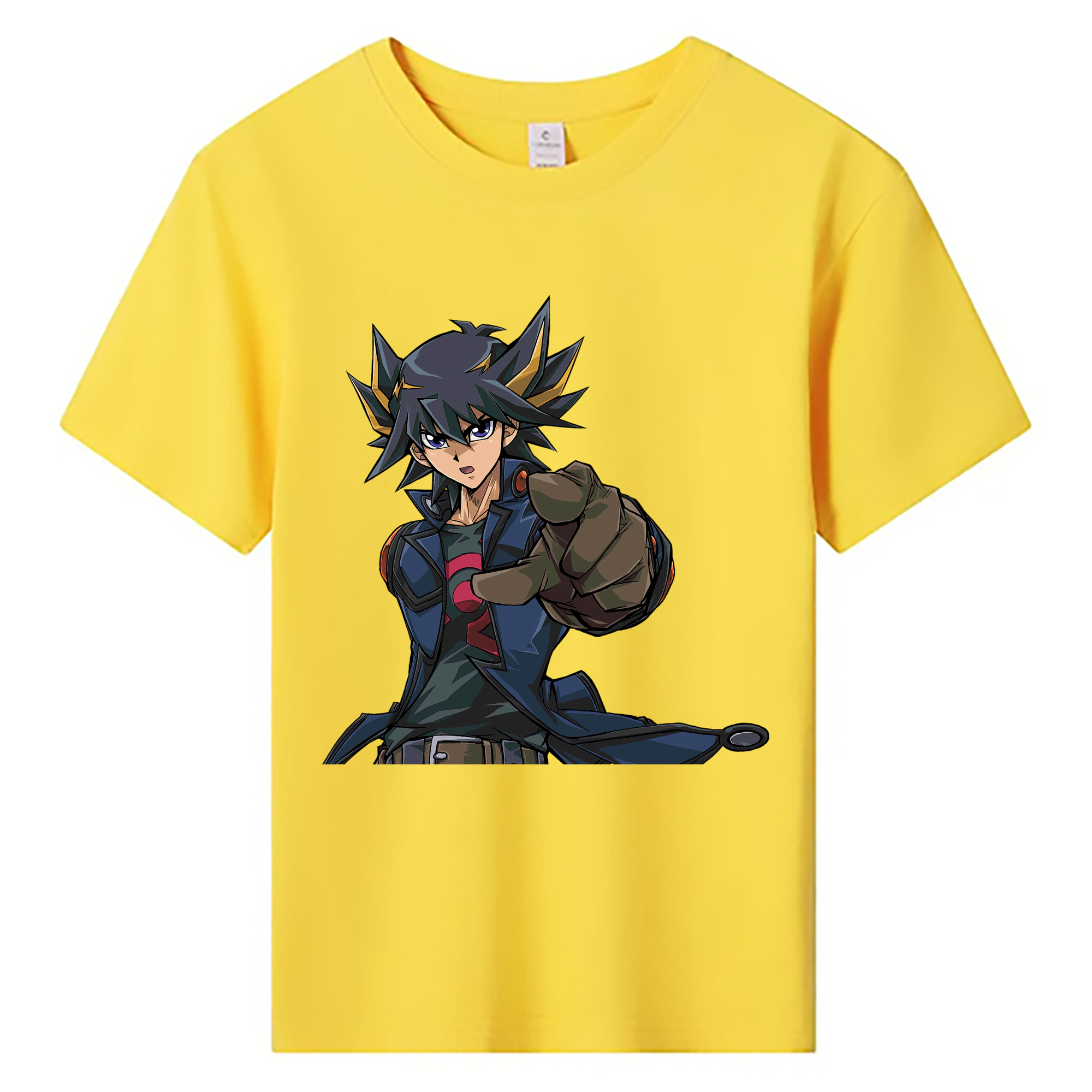 （画像用） 遊☆戯☆王 Yu-Gi-Oh! 綿100％キッズTシャツ（フロントプリント）