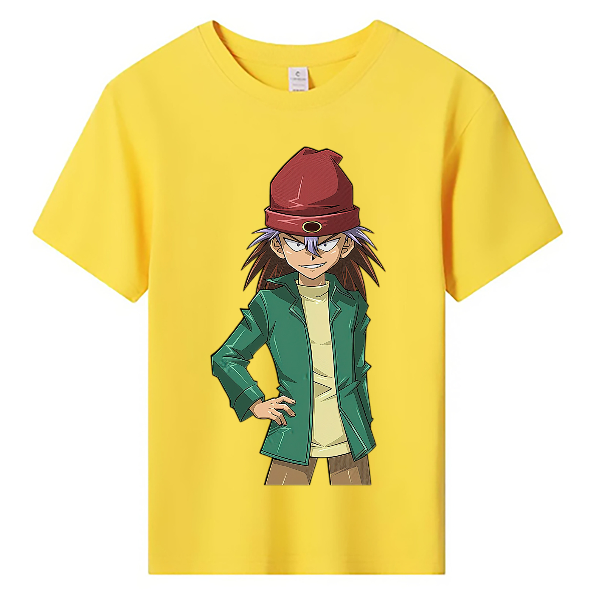 （画像用） 遊☆戯☆王 Yu-Gi-Oh! 綿100％キッズTシャツ（フロントプリント）