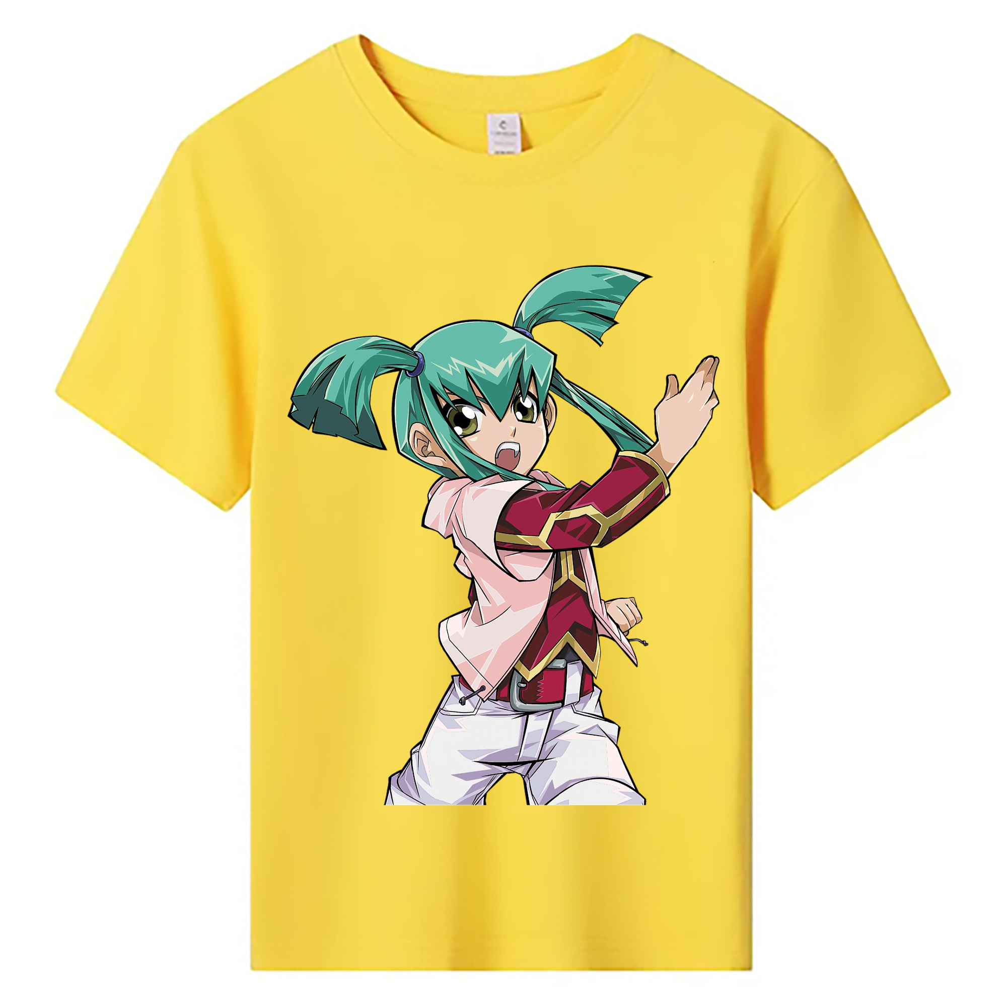 （画像用） 遊☆戯☆王 Yu-Gi-Oh! 綿100％キッズTシャツ（フロントプリント）