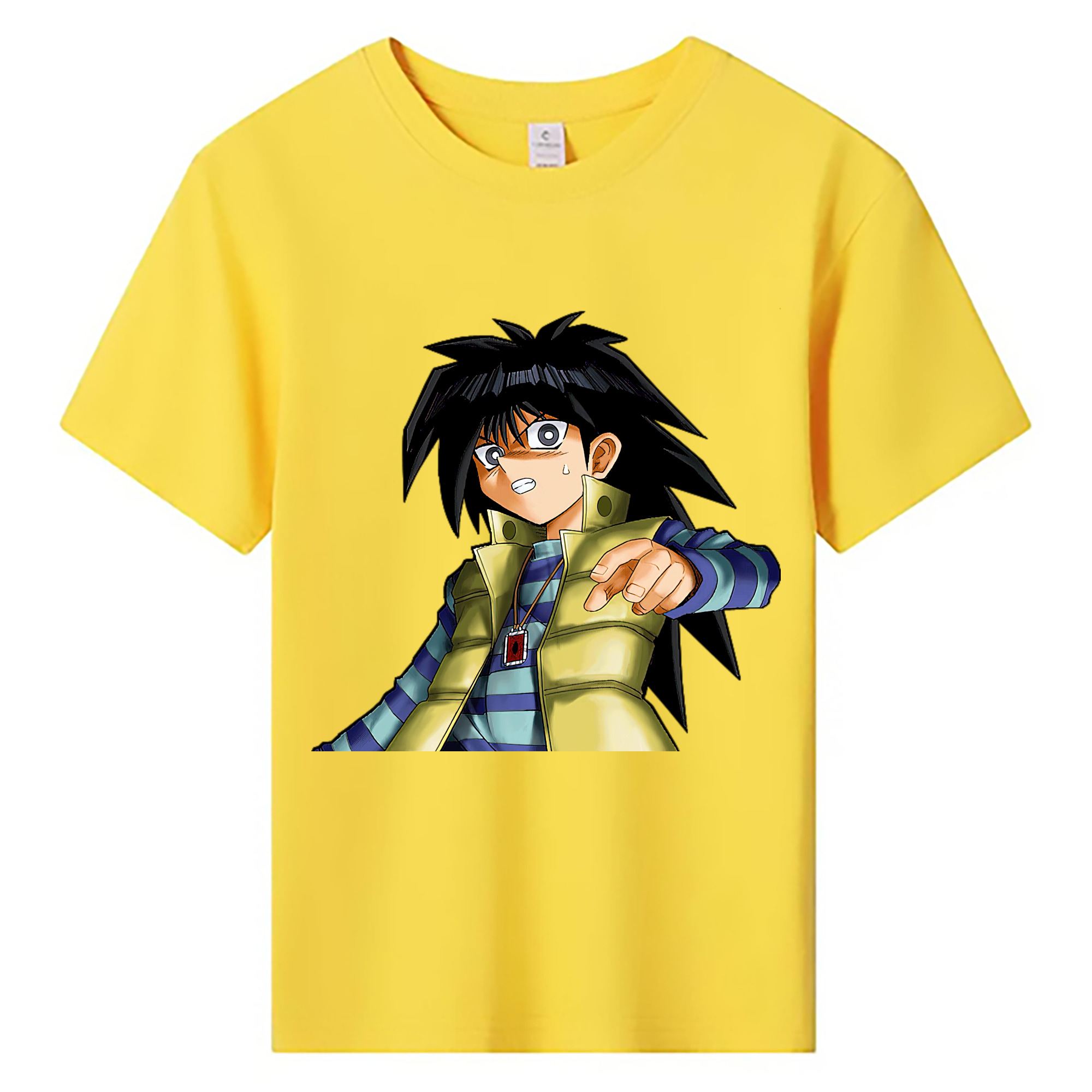 （画像用） 遊☆戯☆王 Yu-Gi-Oh! 綿100％キッズTシャツ（フロントプリント）