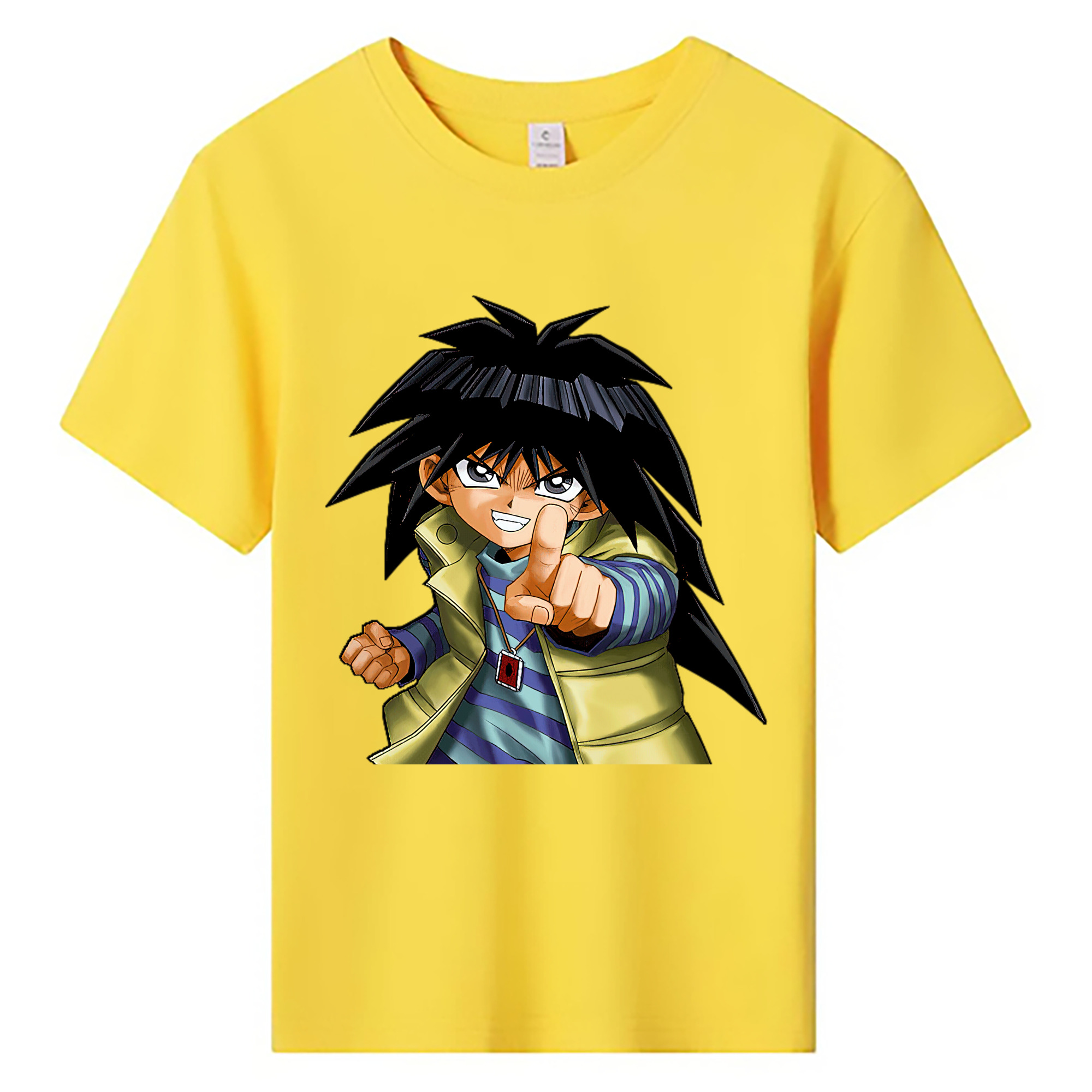 （画像用） 遊☆戯☆王 Yu-Gi-Oh! 綿100％キッズTシャツ（フロントプリント）