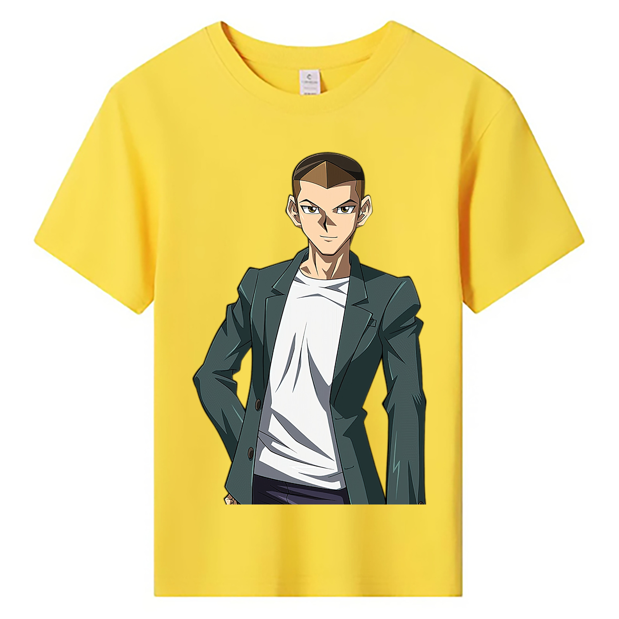 （画像用） 遊☆戯☆王 Yu-Gi-Oh! 綿100％キッズTシャツ（フロントプリント）