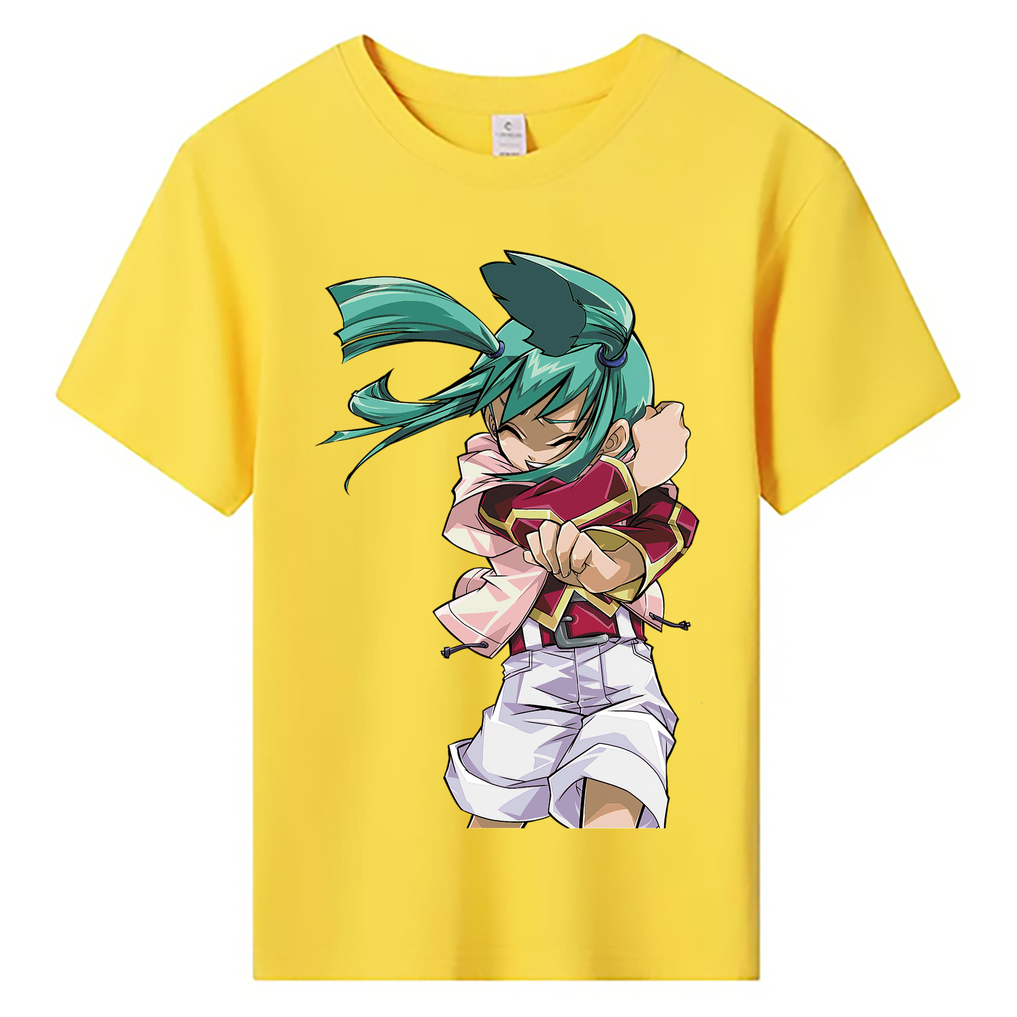 （画像用） 遊☆戯☆王 Yu-Gi-Oh! 綿100％キッズTシャツ（フロントプリント）