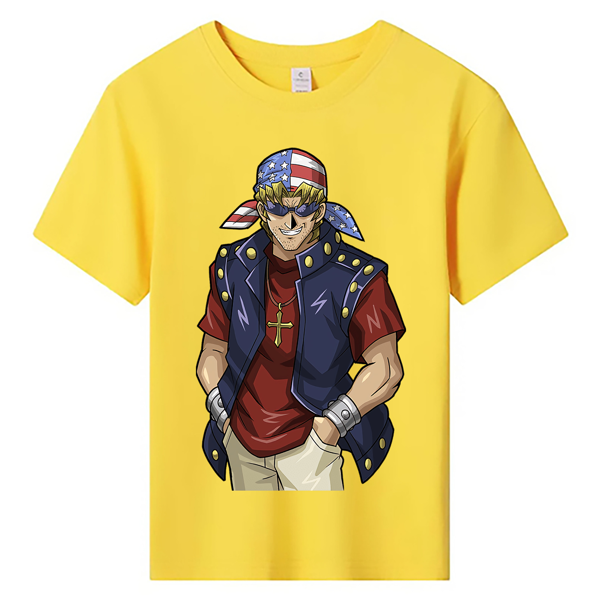 （画像用） 遊☆戯☆王 Yu-Gi-Oh! 綿100％キッズTシャツ（フロントプリント）