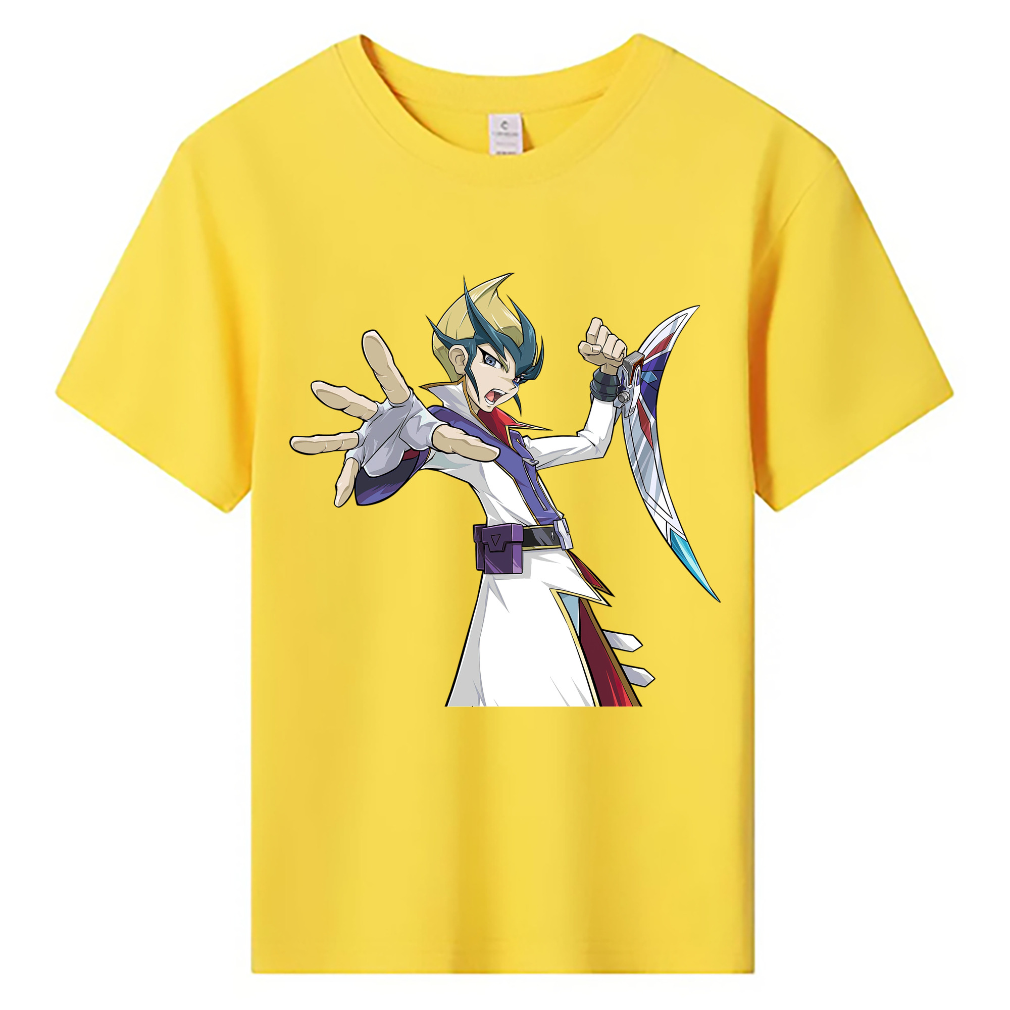 （画像用） 遊☆戯☆王 Yu-Gi-Oh! 綿100％キッズTシャツ（フロントプリント）