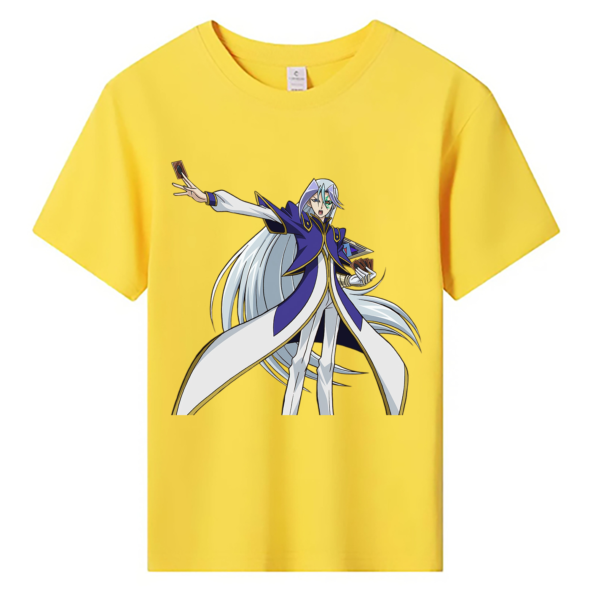 （画像用） 遊☆戯☆王 Yu-Gi-Oh! 綿100％キッズTシャツ（フロントプリント）
